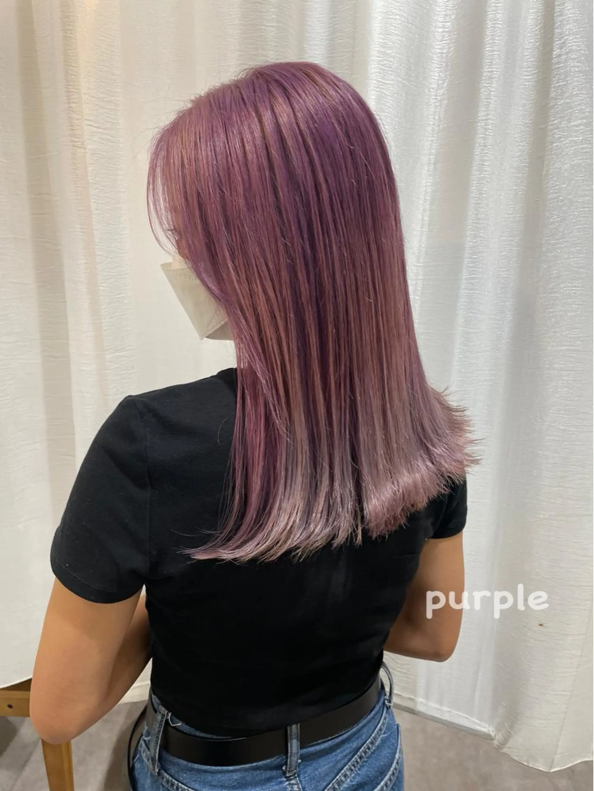 ロング カラー パーマ ヘアアレンジ キッズ ネイル マツエク・マツパ アイブロウ belta.🌱 安藝夏花🌻のヘアスタイル