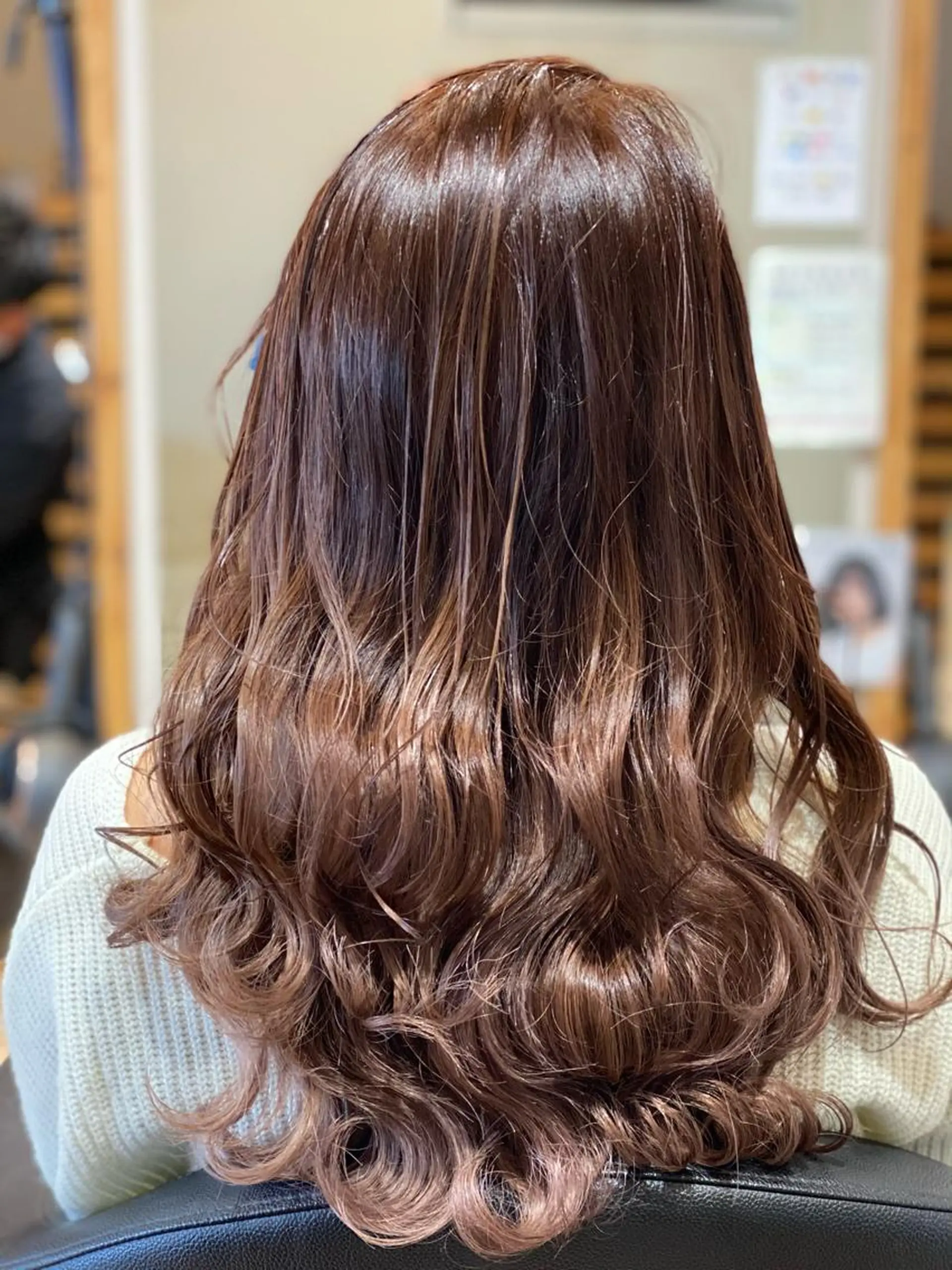 ロング カラー 関口 友行のヘアスタイル