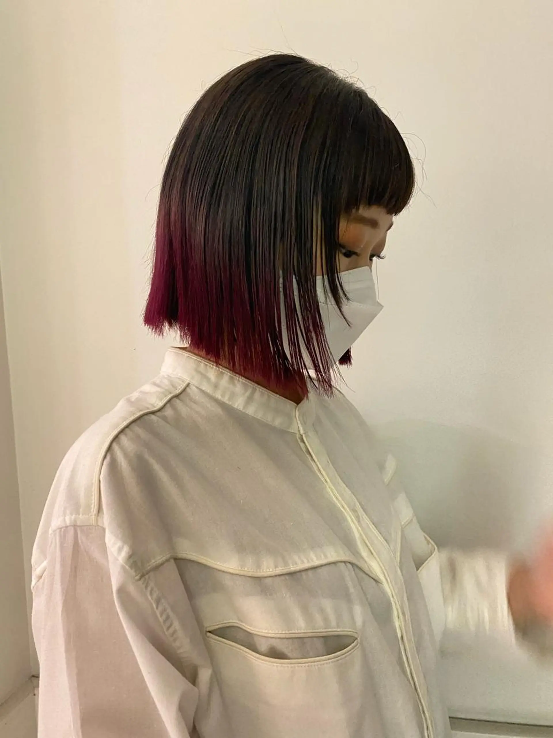 ショート saya/似合わせ /透明感カラーのヘアスタイル