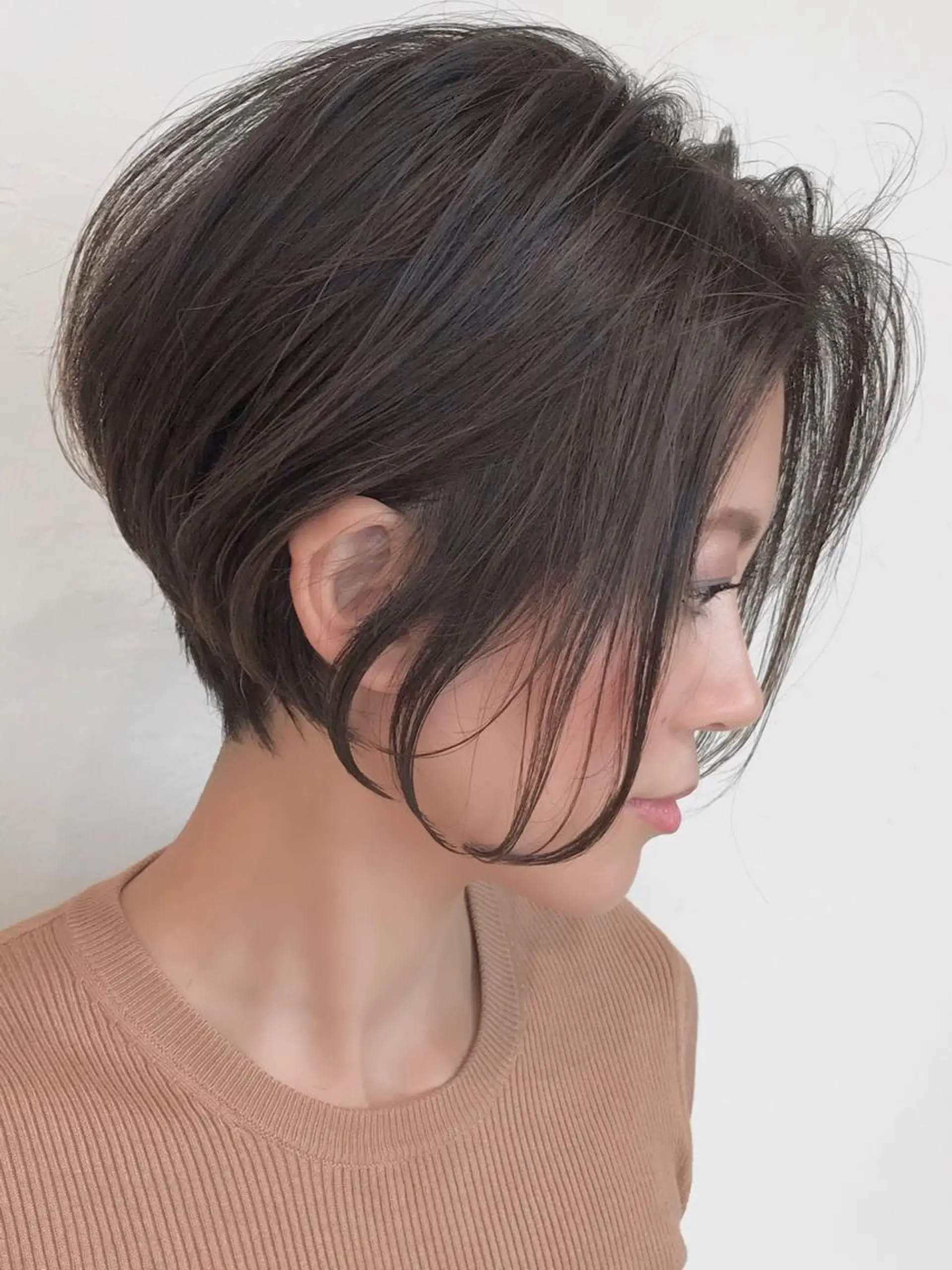 ショート カラー ✨大人ショート特化 /カットモデル/銀座のヘアスタイル