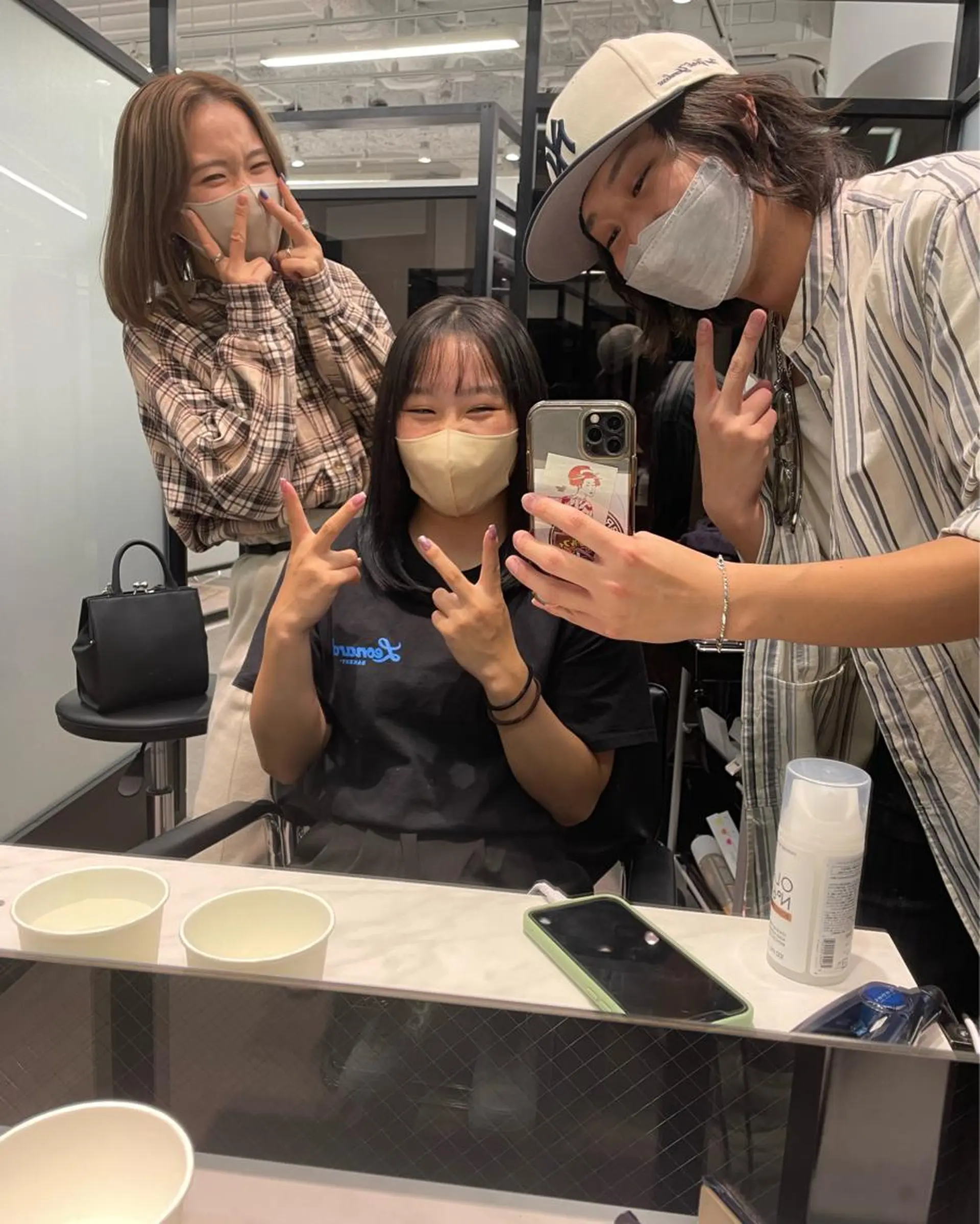 ミディアム カラー 韓国ヘア 店長NEGIのヘアスタイル