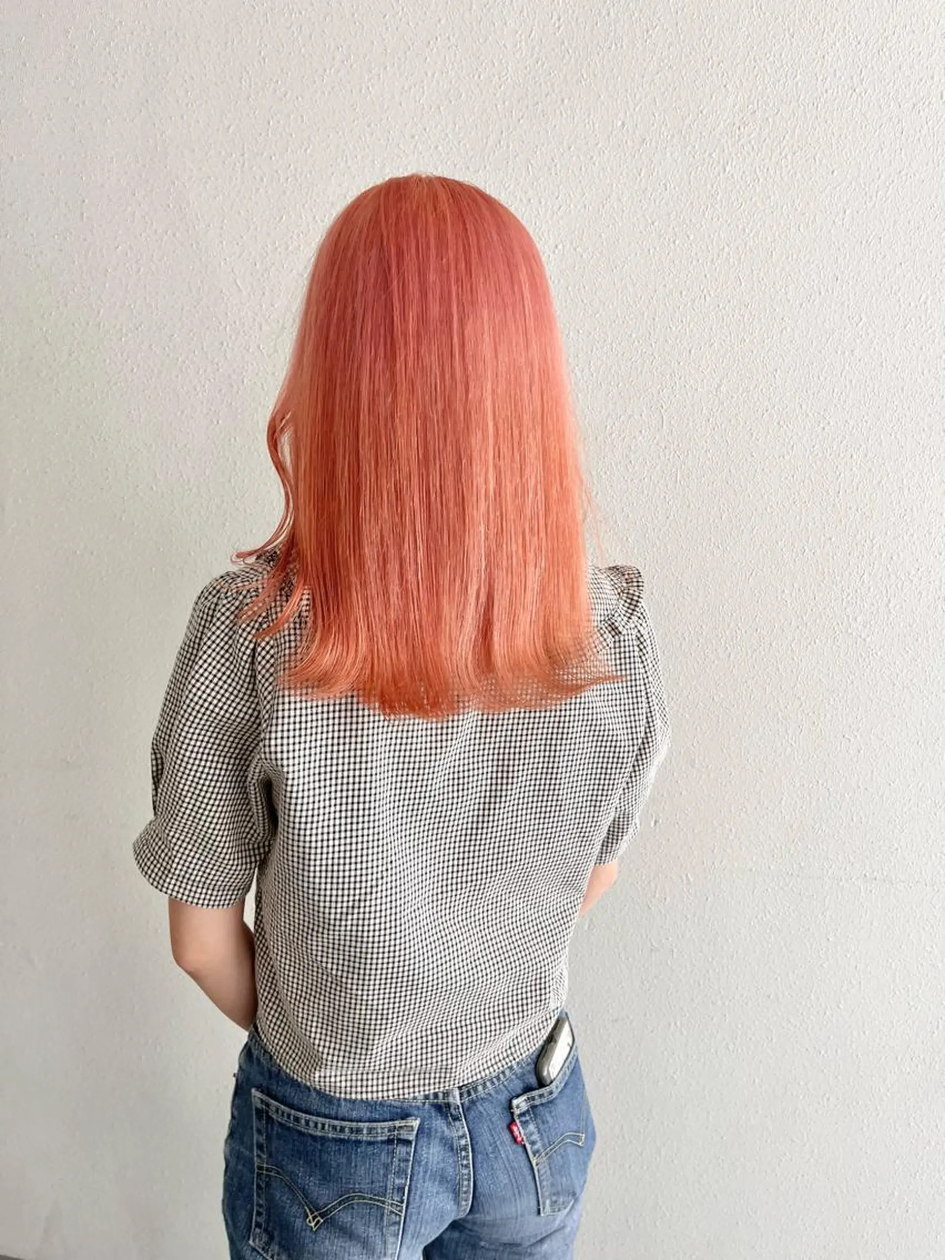 セミロング カラー ヘアアレンジ ヘアカラー トリートメント 🎀taro ブリーチなしカラーのヘアスタイル