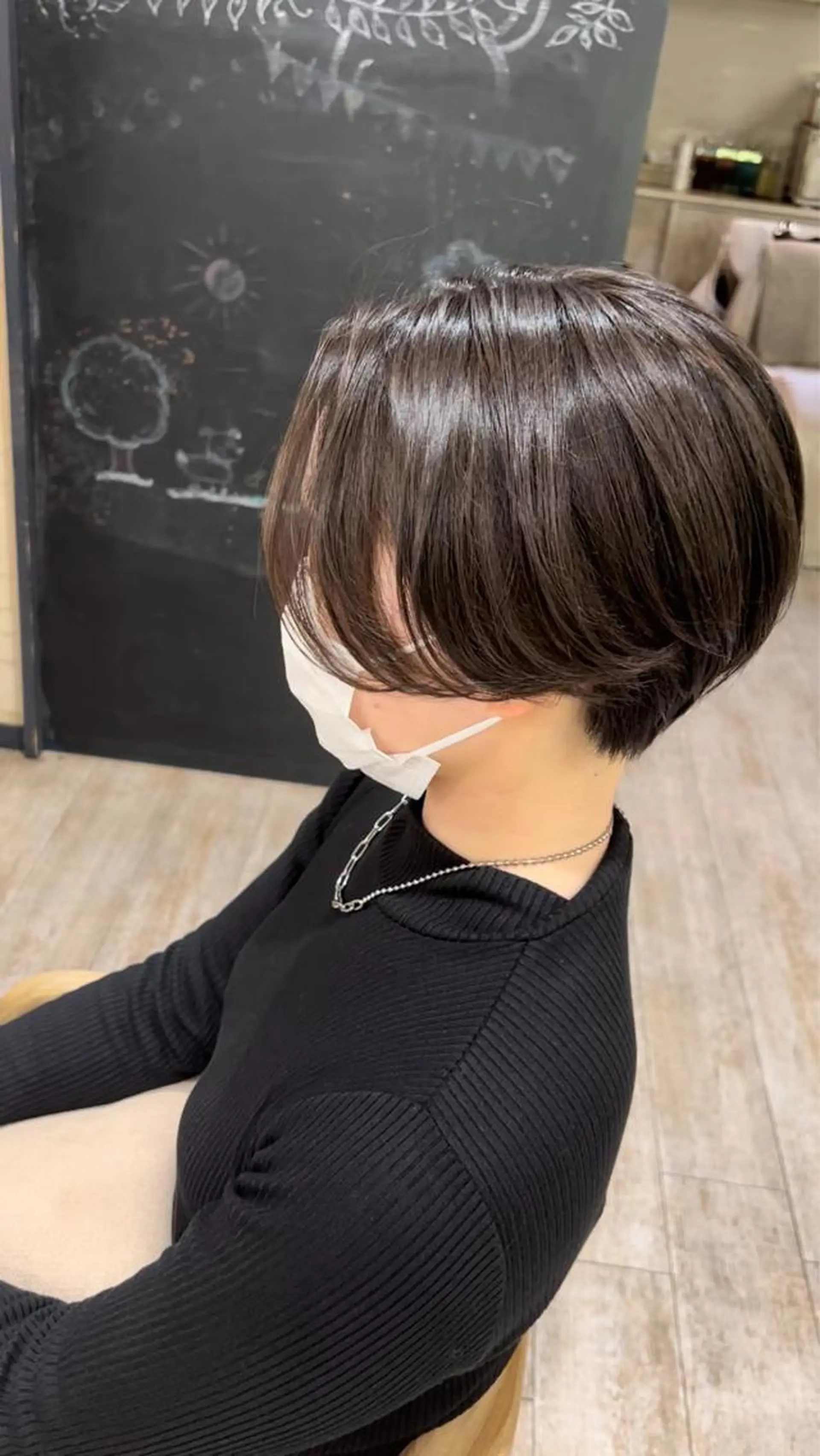 ショート ハンサムショート ハイライト ショートヘア ウルフカット カット トリートメント メンズStylist 山根慧のヘアスタイル