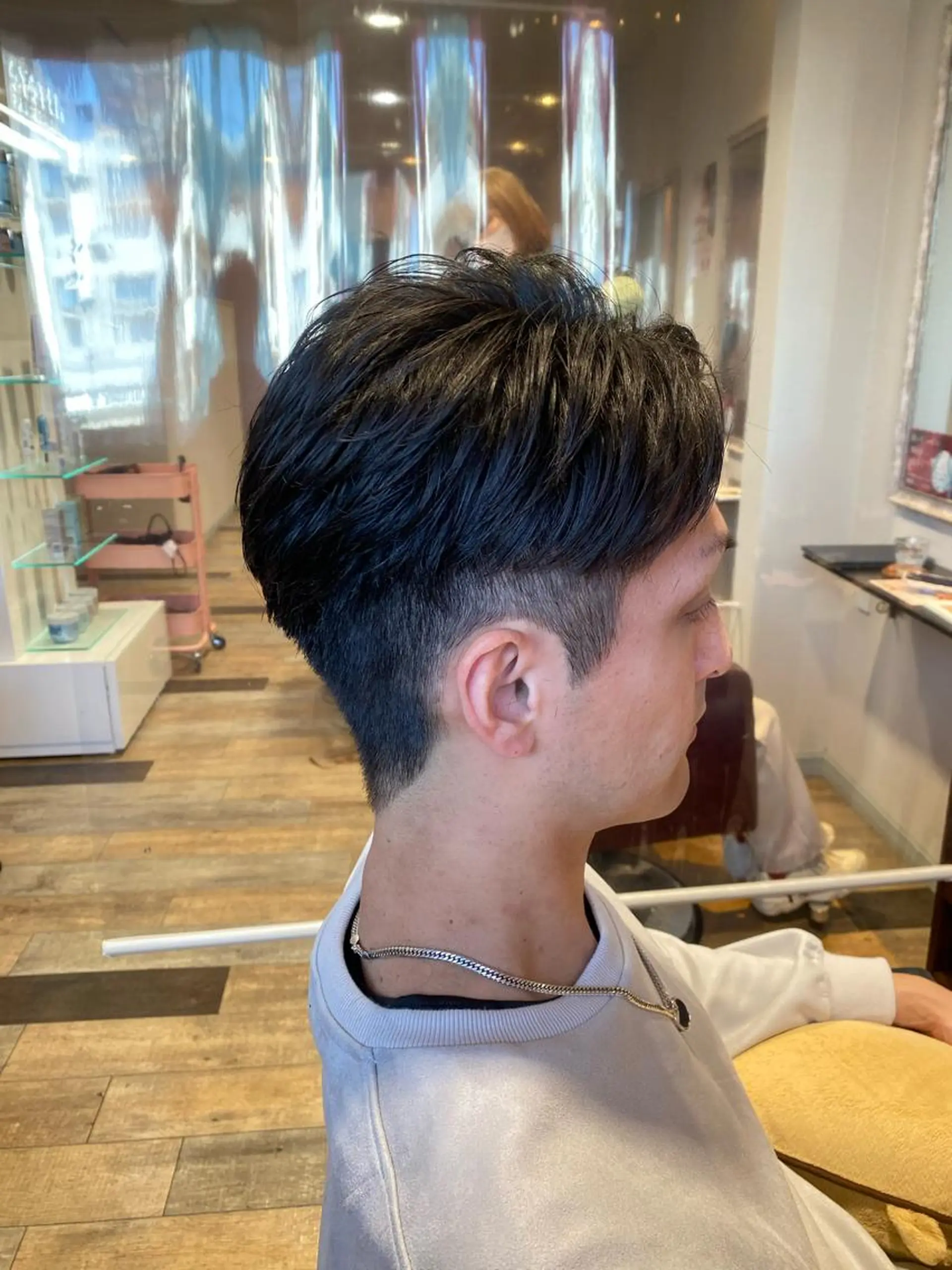 メンズ 刈り上げ 似合わせレイヤー/ Wカラー🧸こころのヘアスタイル