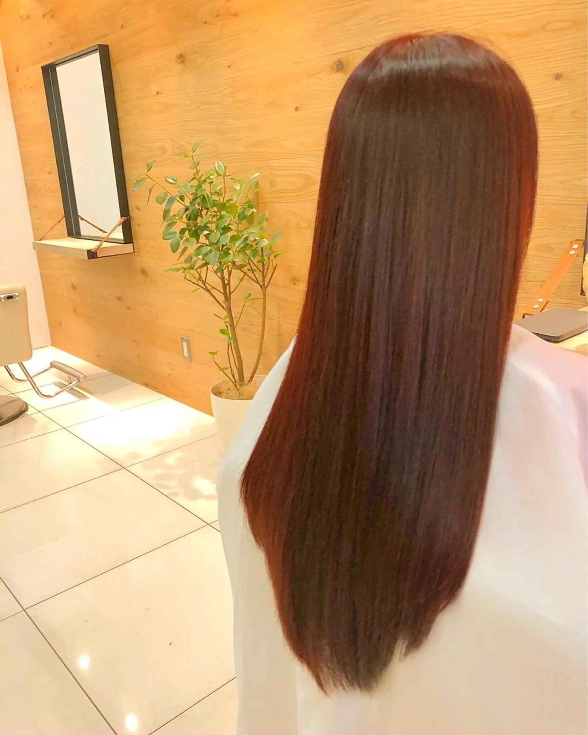 ロング カラー 坂元 智信のヘアスタイル