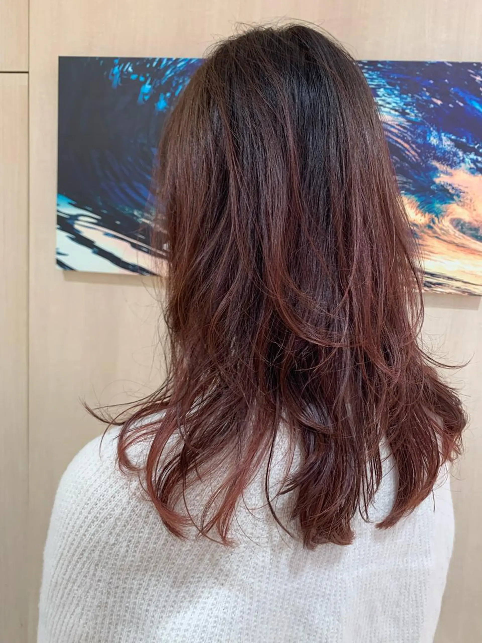 ロング トリートメント 藤森 希美のヘアスタイル