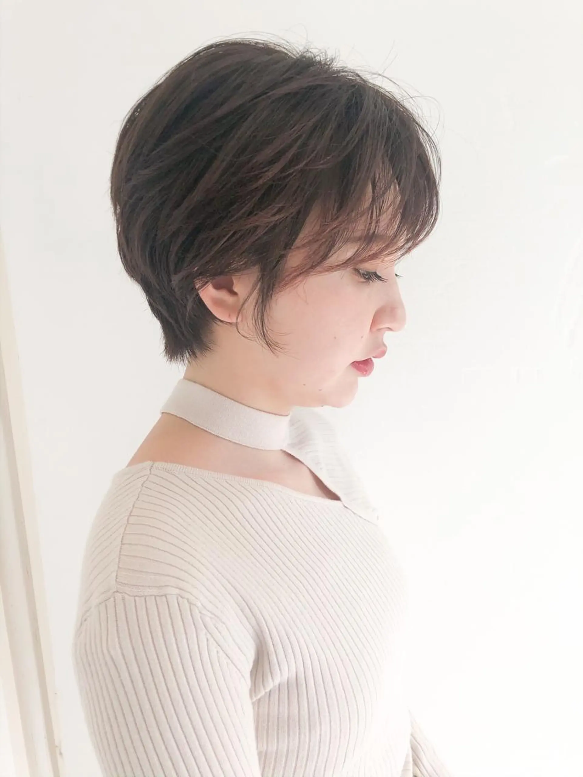 ショート 似合わせカット 迫留由弥のヘアスタイル