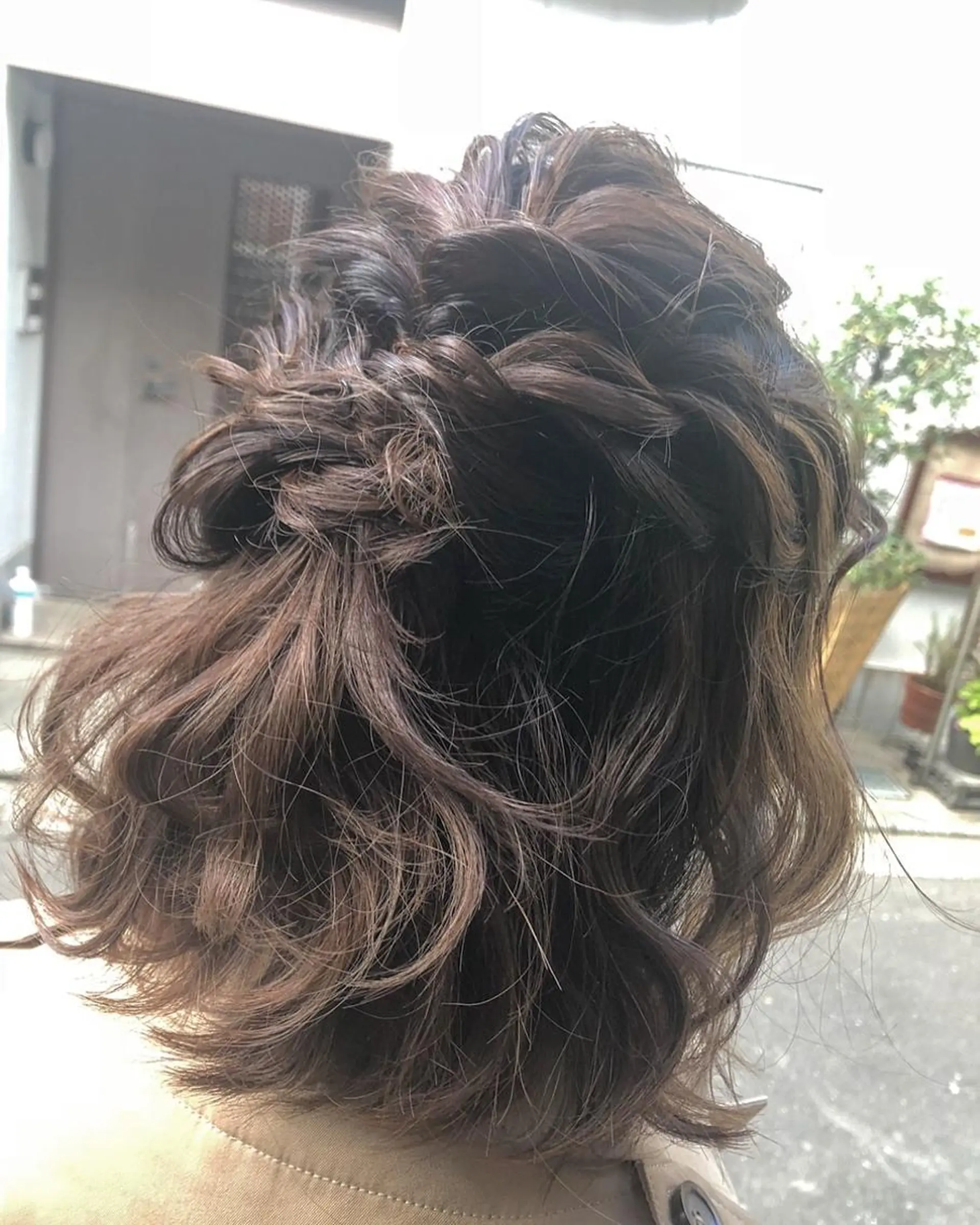 ミディアム ヘアアレンジ ヘアセット pep natsumiのヘアスタイル