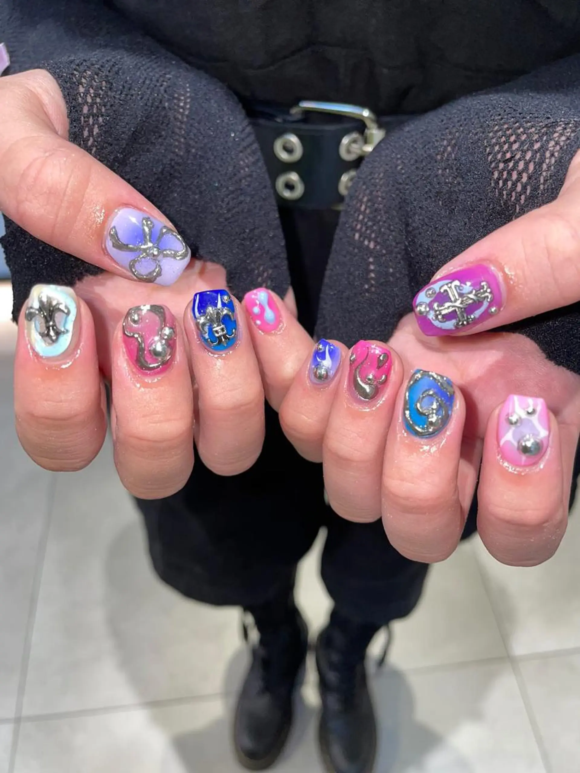 ネイル 🎶個性派ネイル💅 /Komachi❤️のネイルデザイン