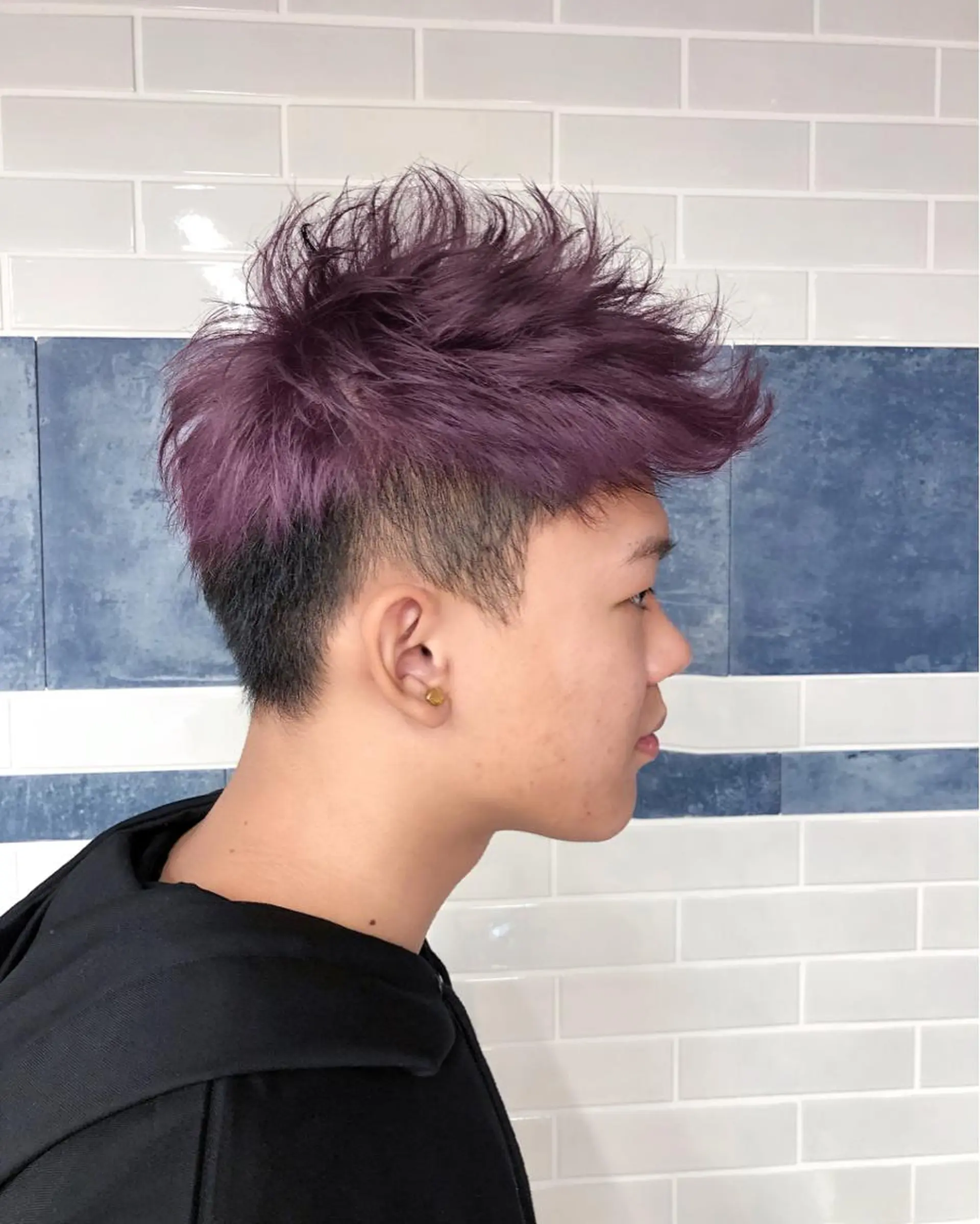 ショート カラー メンズ メンズブリーチ ブリーチ イルミナカラー カット ヘアカラー ❤️Ruminate 日暮里店❤️のヘアスタイル