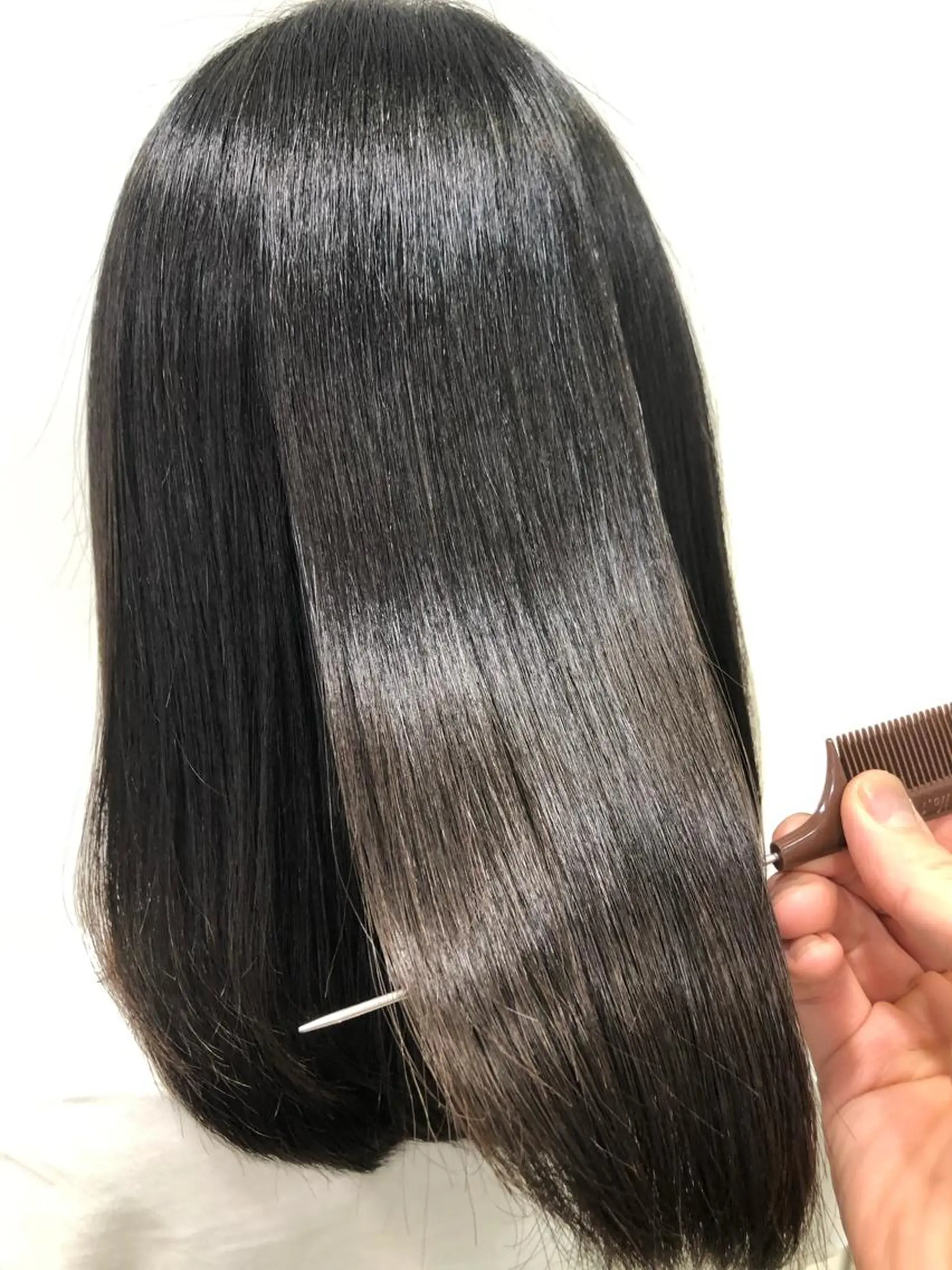 ロング 髪質改善 縮毛矯正 トリートメント 酸熱トリートメント コテ巻き風パーマ/ 髪質改善/河島恭平のヘアスタイル