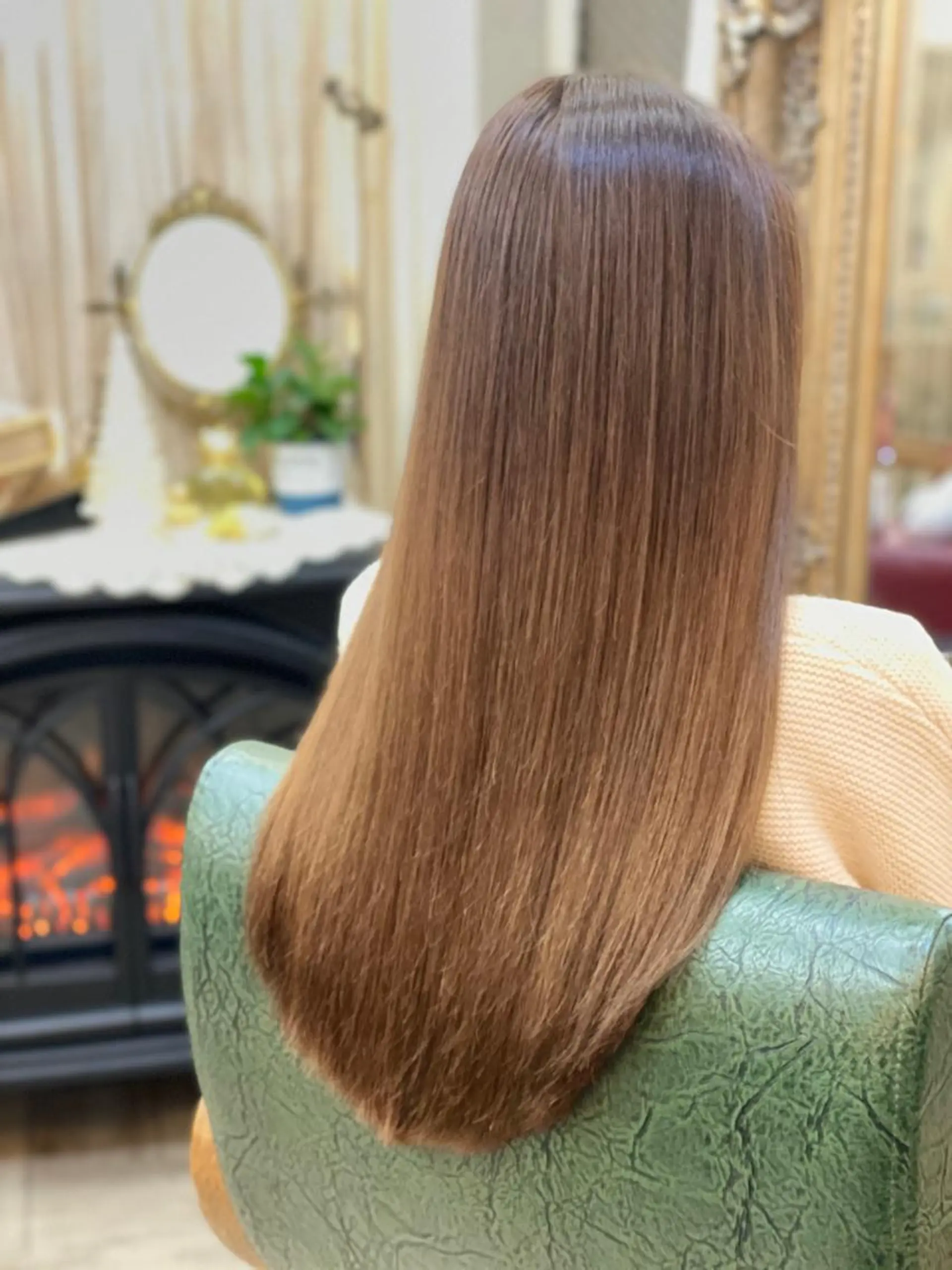 ロング トリートメント 髪質改善/縮毛矯正 艶髪🔥高杉のヘアスタイル