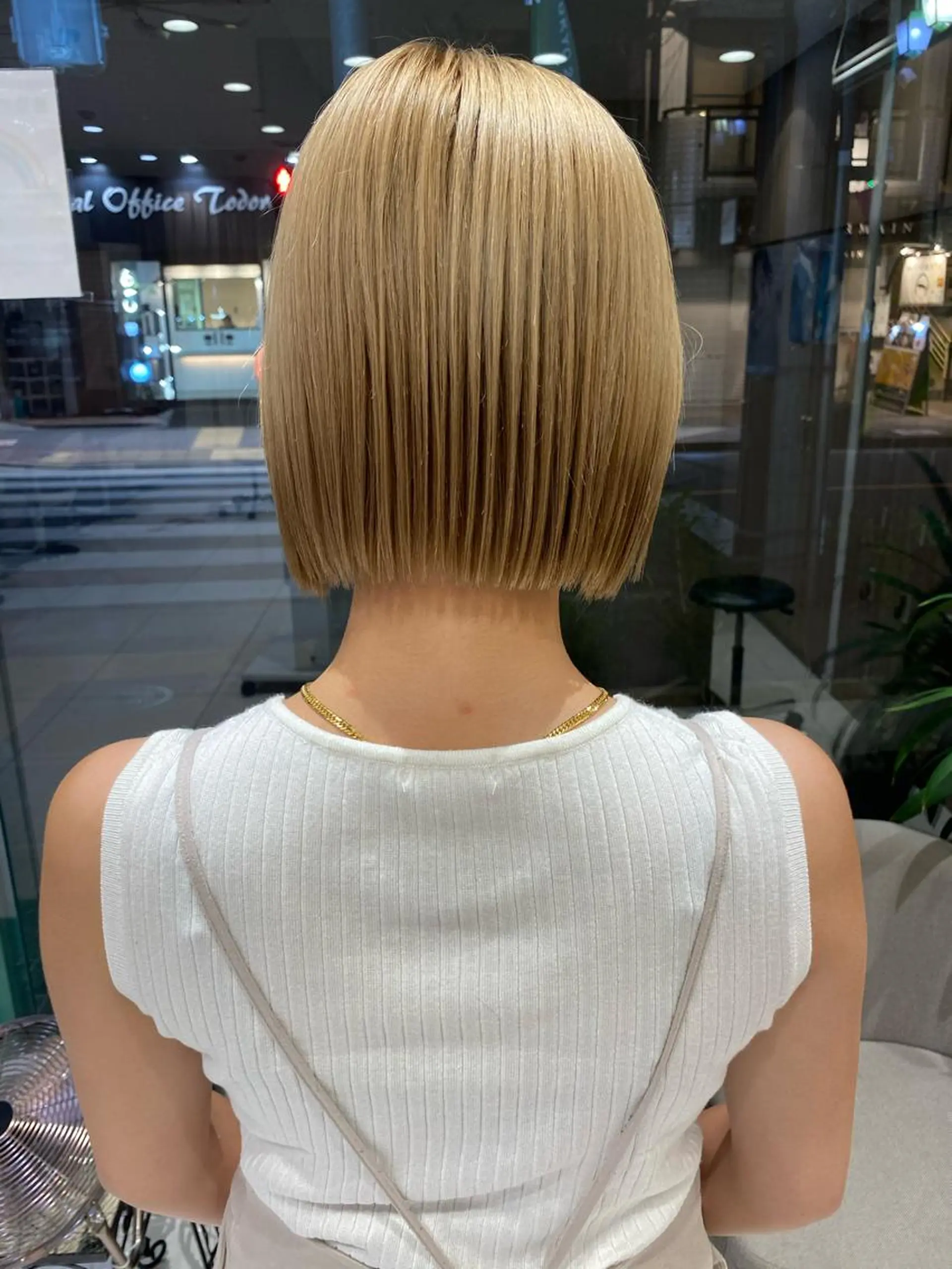 ショート カラー ダブルカラー ボブ 寺内 紳悟のヘアスタイル