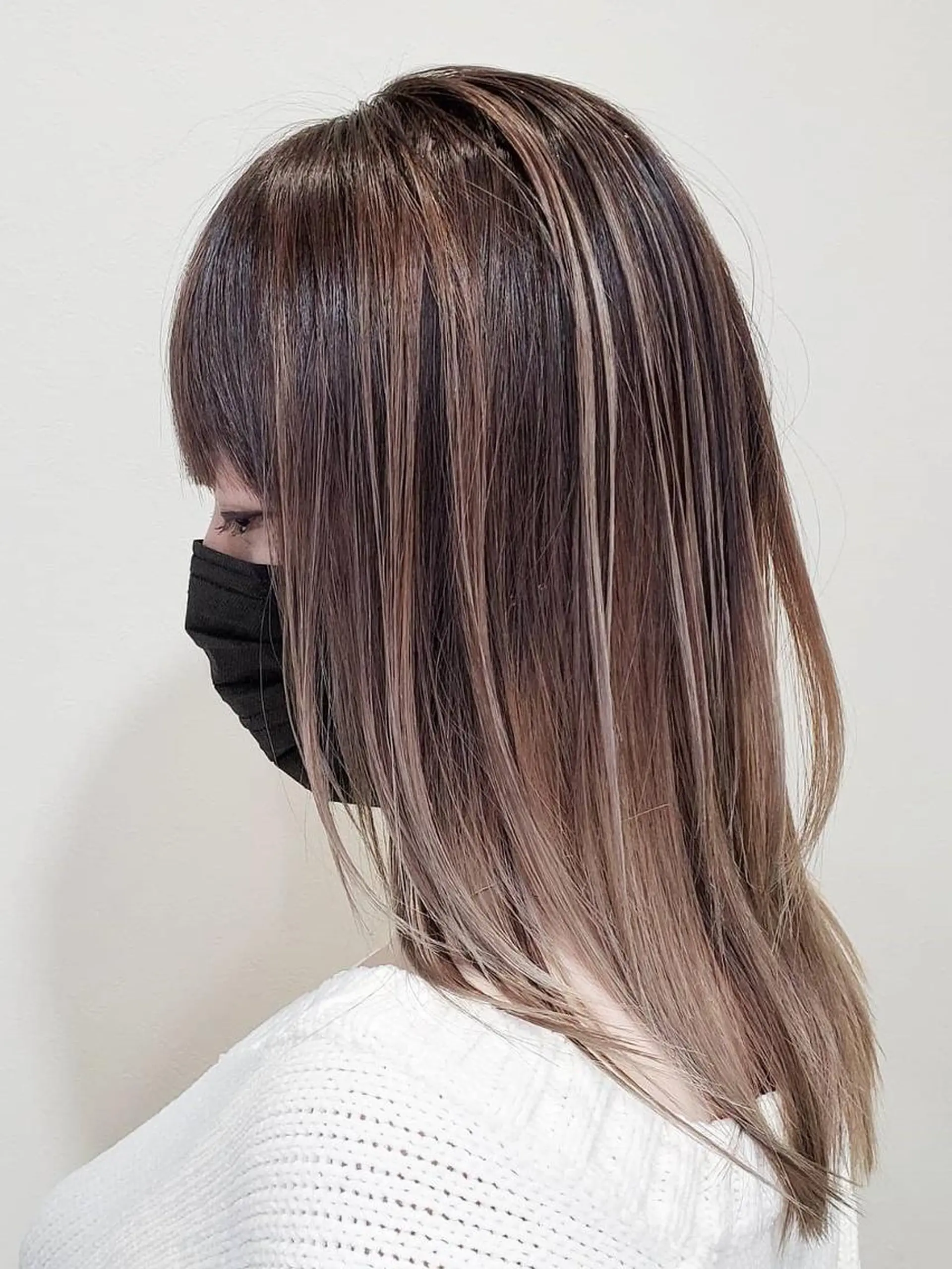 ロング 萩原 雅道のヘアスタイル