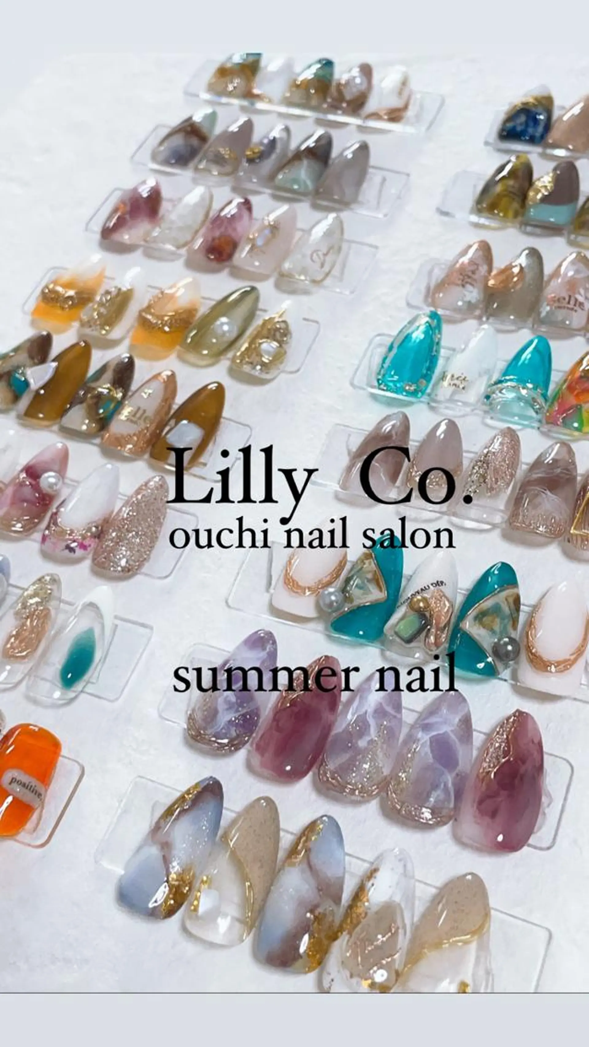 ネイル 持ち込み ハンドネイル ハンドケア Lilly Co.のネイルデザイン
