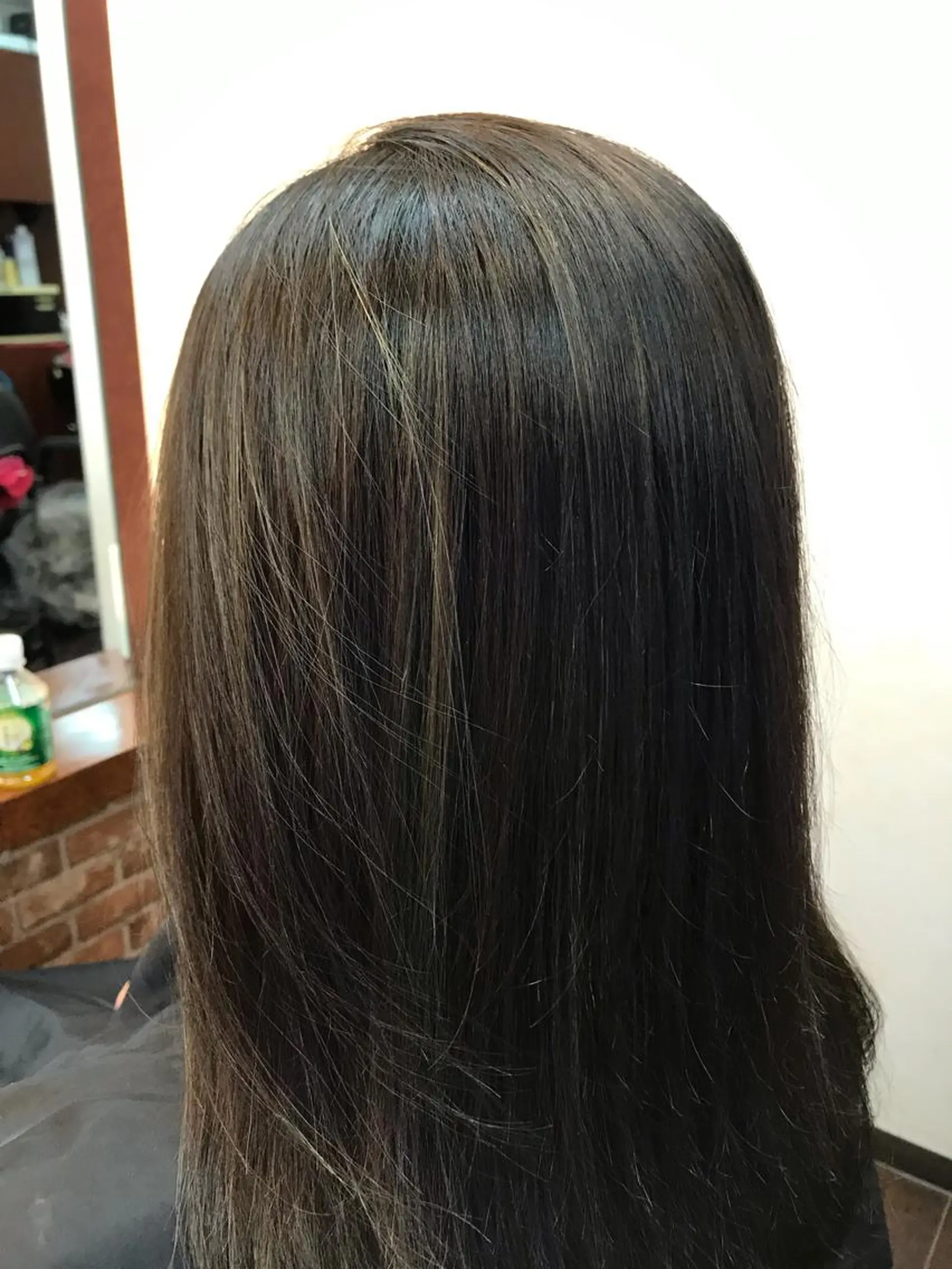 セミロング カラー パーマ 桧山 真のヘアスタイル