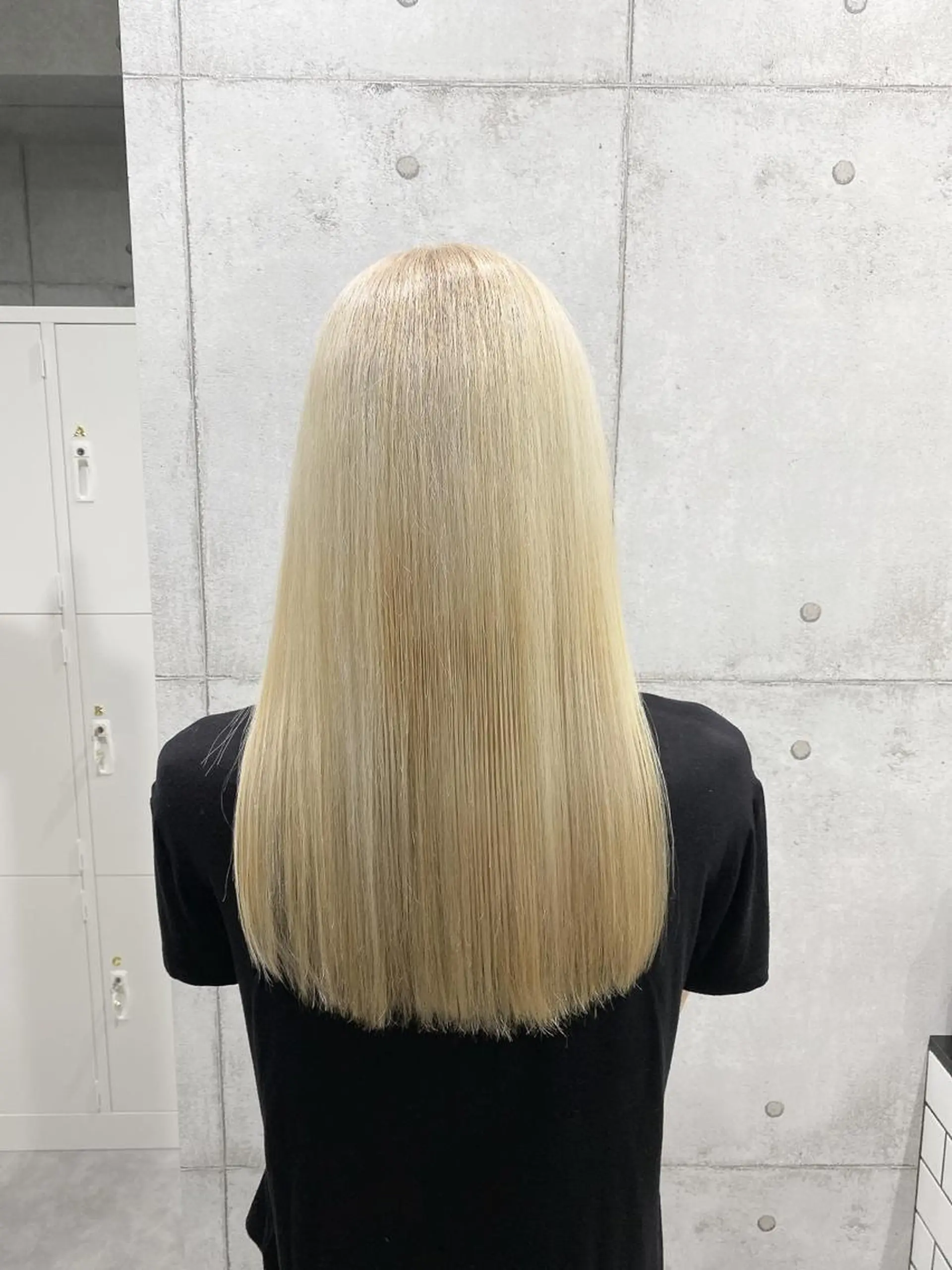 ロング カラー ヘアカラー トリートメント ヘアセット newi赤羽 HINATAのヘアスタイル