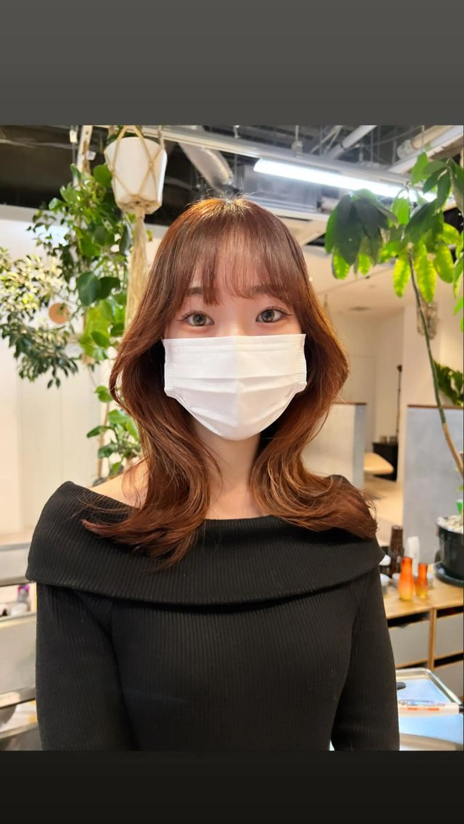 ミディアム くびれヘア カット レイヤー/ボブ/ ヘッドスパ/ゆうきのヘアスタイル