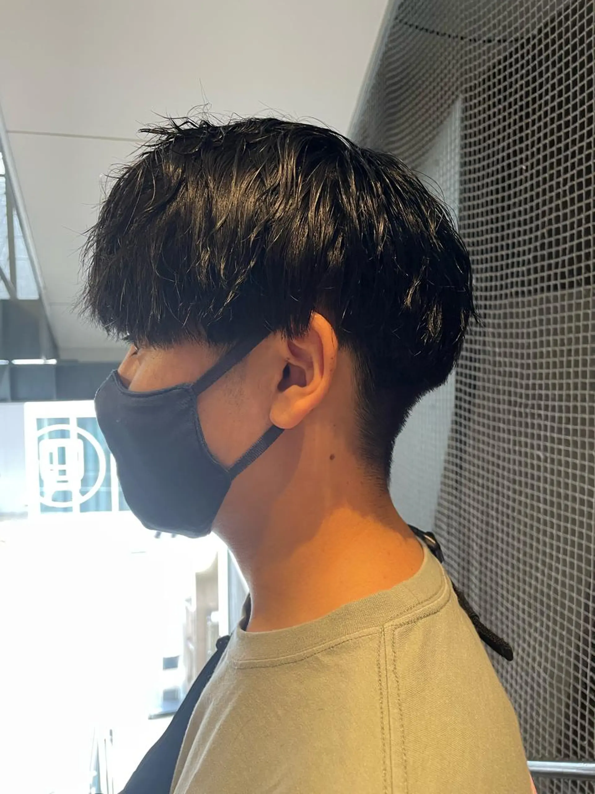 メンズ マッシュ メンズパーマ 韓国ヘア 🤍中西麻友🤍のヘアスタイル