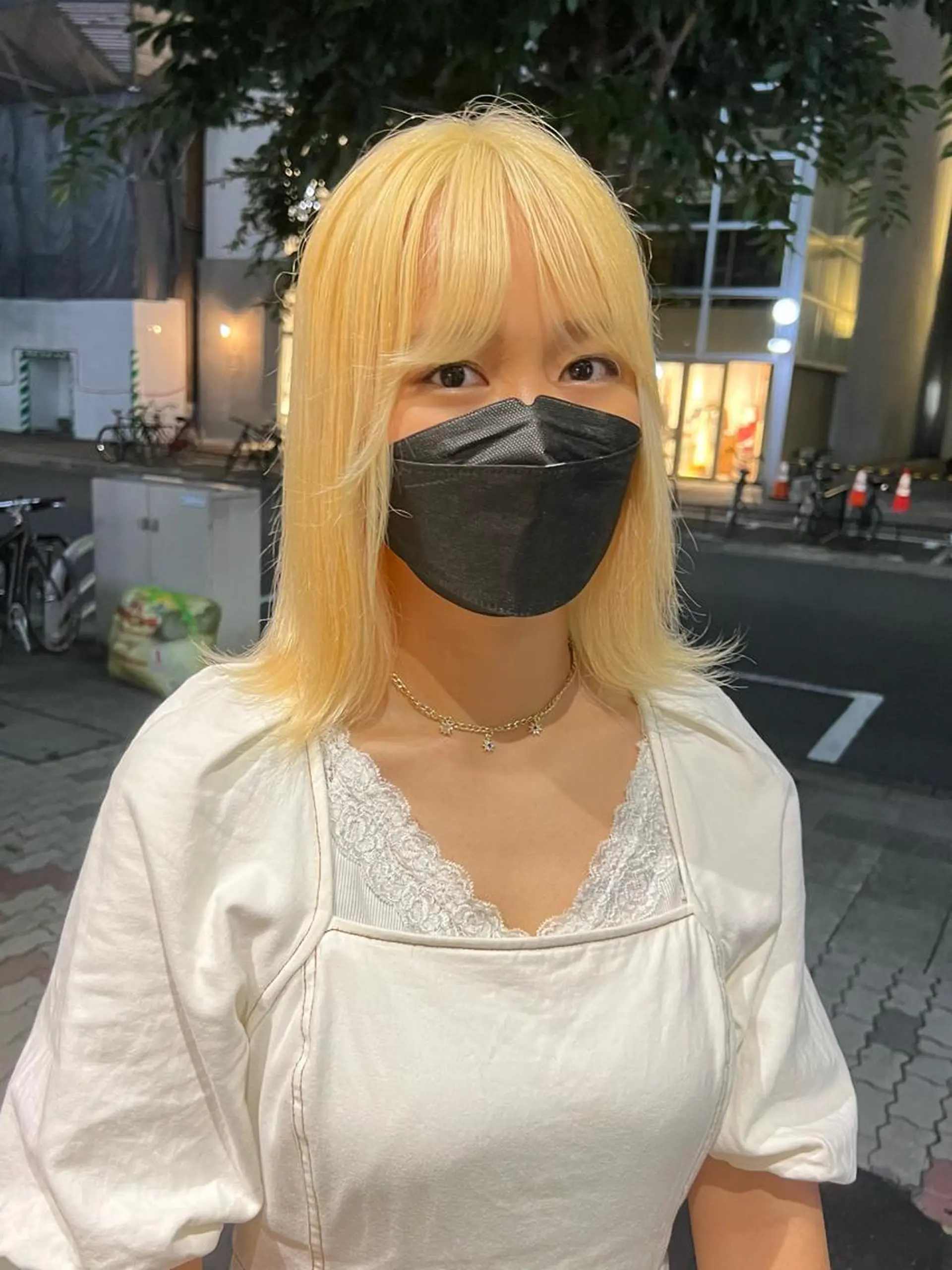 カラー 抜きっぱなしブロンド ブロンド ホワイトブロンド joh/メンズ/ ブリーチ/矢場町のヘアスタイル