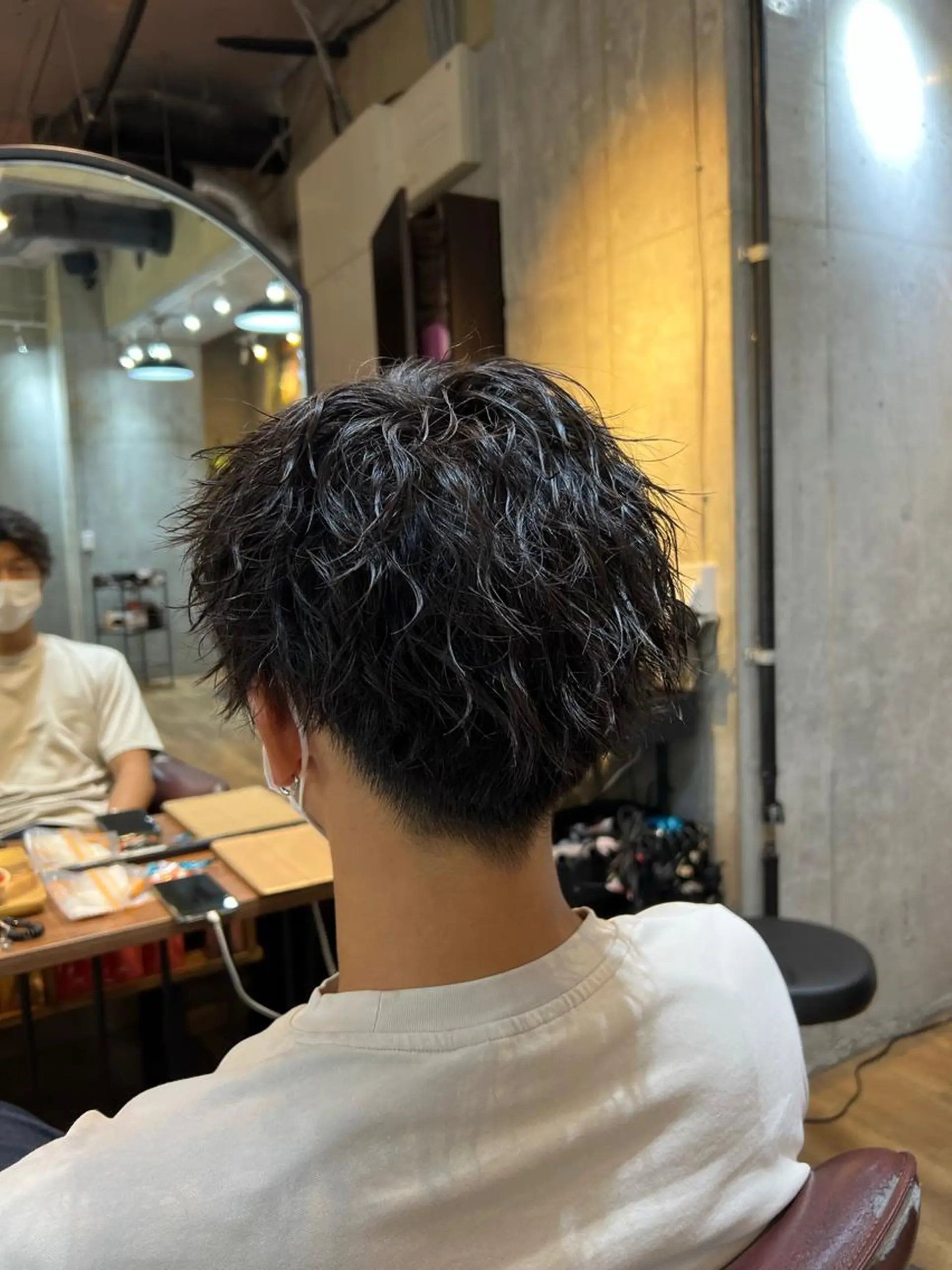 パーマ メンズ 高橋 竜也のヘアスタイル