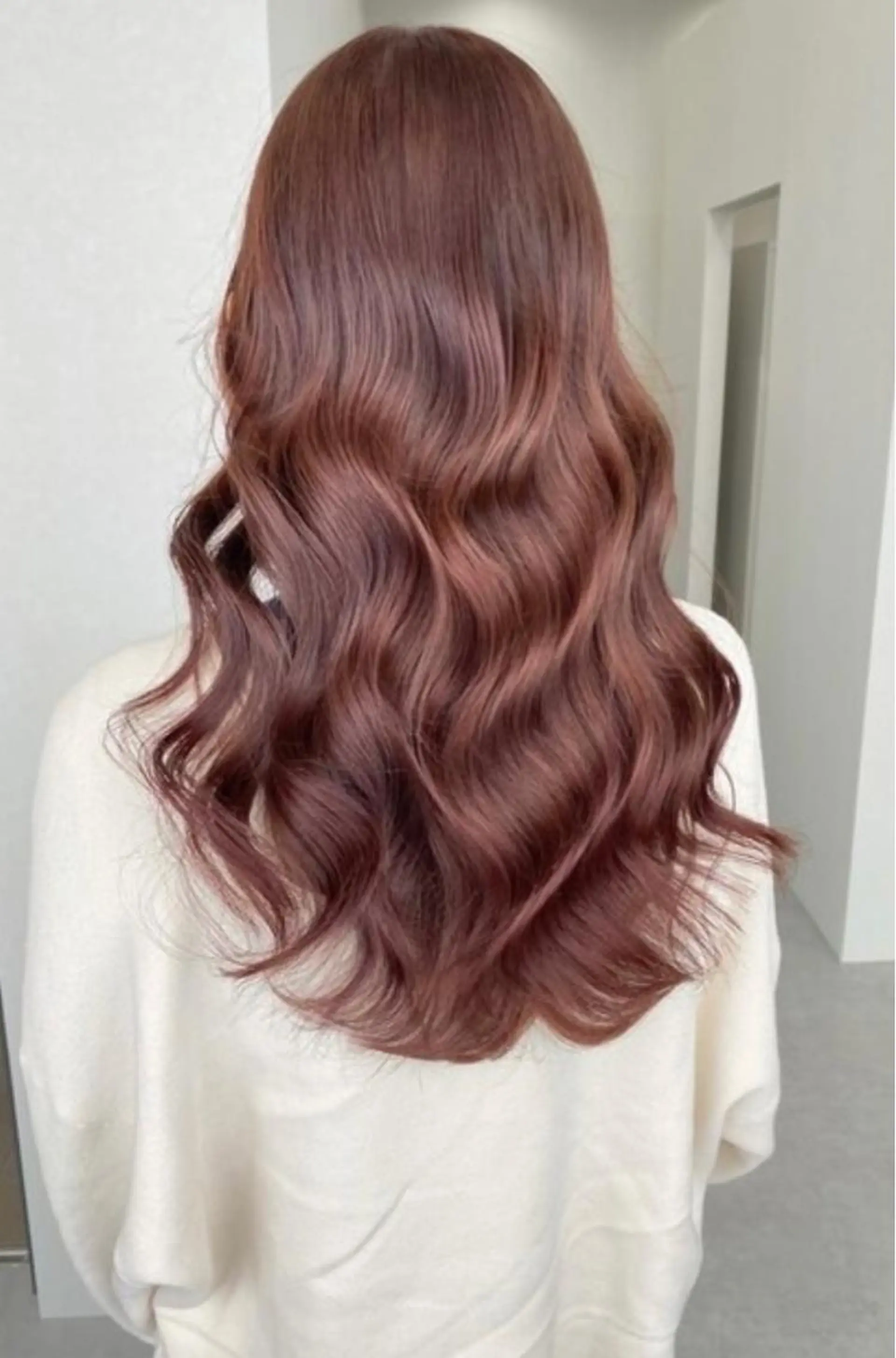 セミロング 【髪質改善×トレンド ヘア】杉崎のヘアスタイル