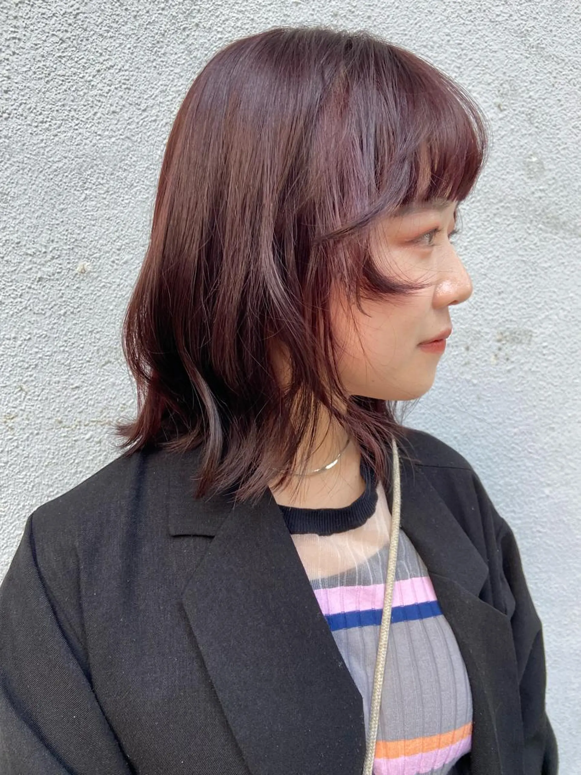 ミディアム カラー ヘアアレンジ Mirai 🧸のヘアスタイル