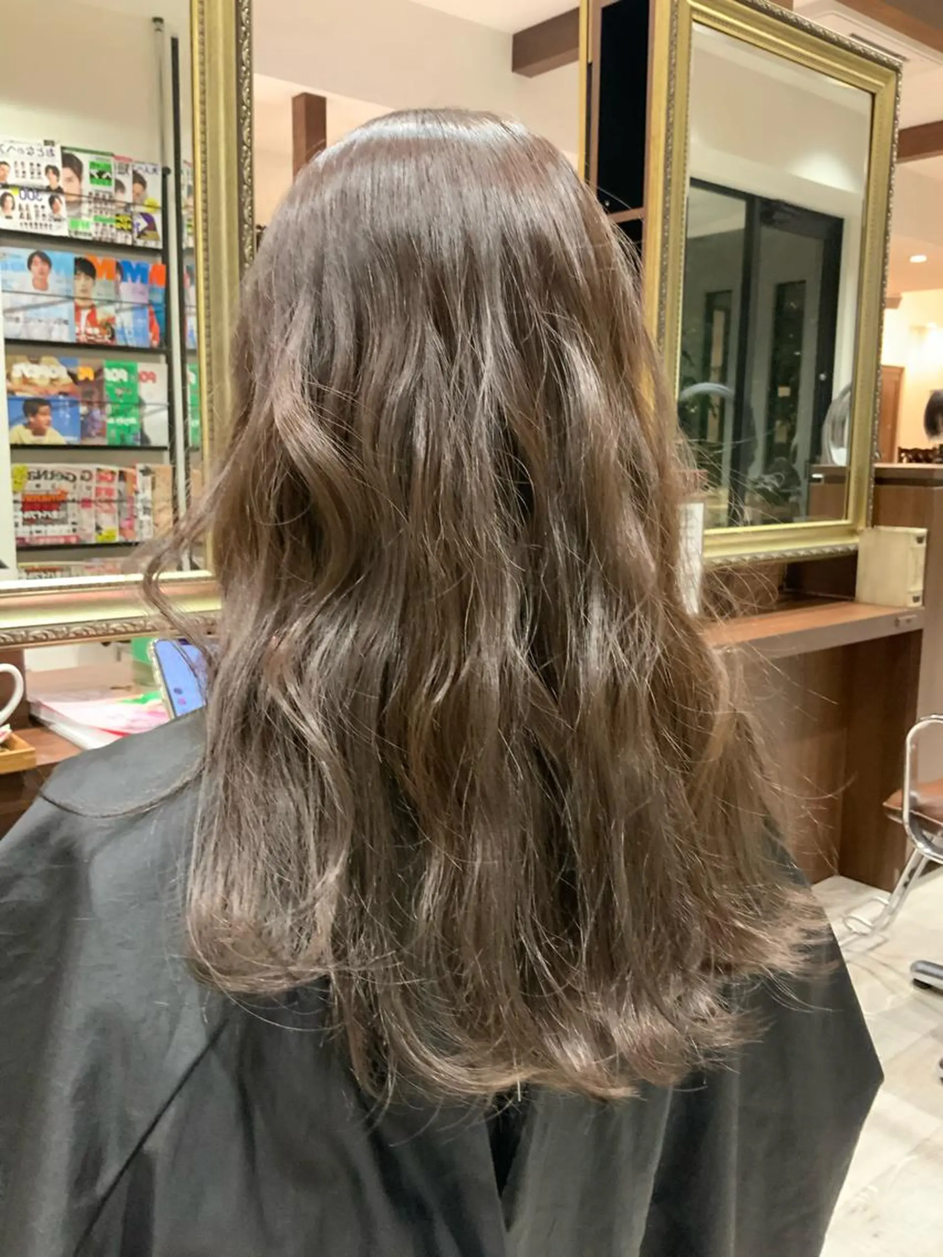 ロング カラー 🌿ストレート🌿 髪質改善☘️シュウヤのヘアスタイル