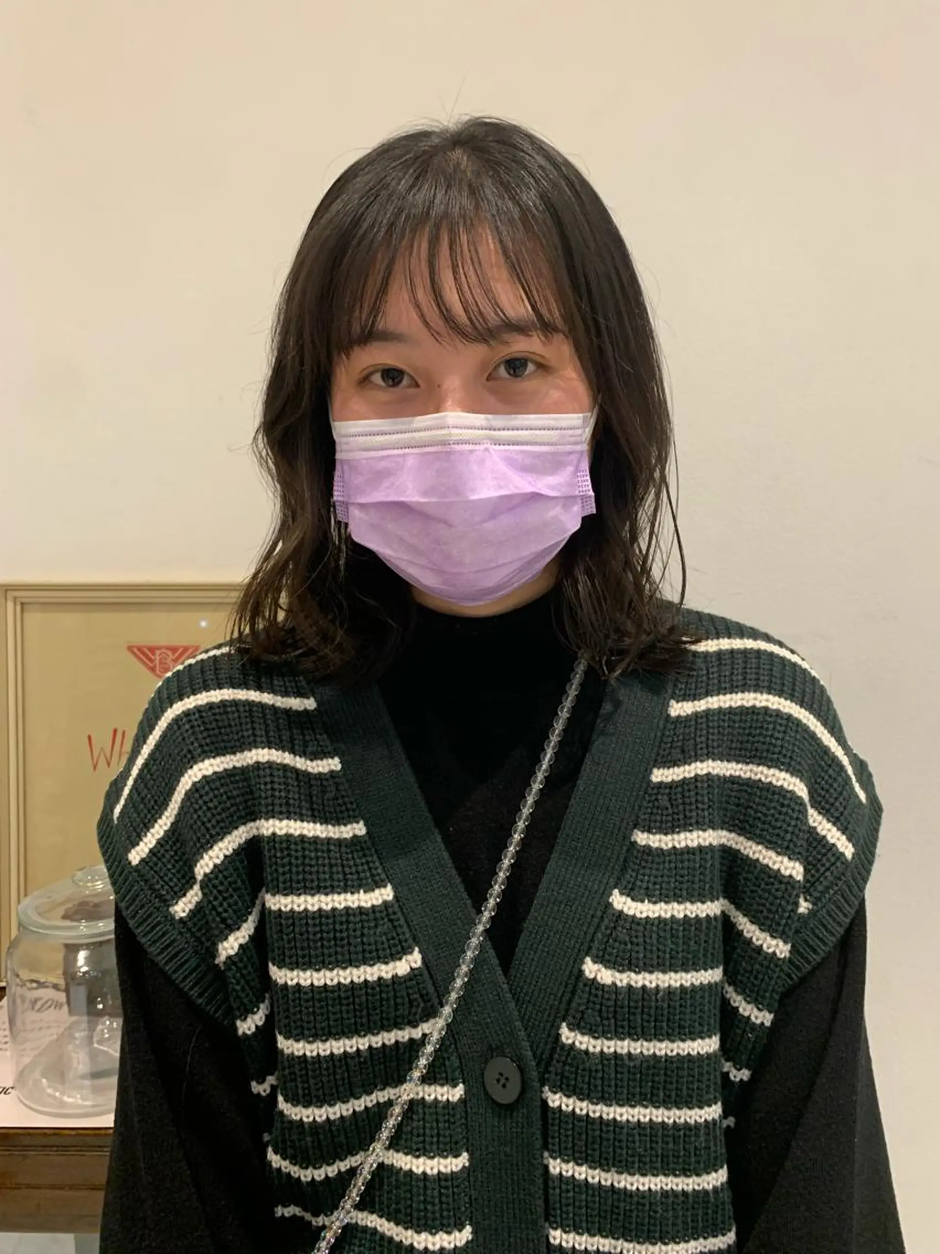 ミディアム 米川 沙妃のヘアスタイル