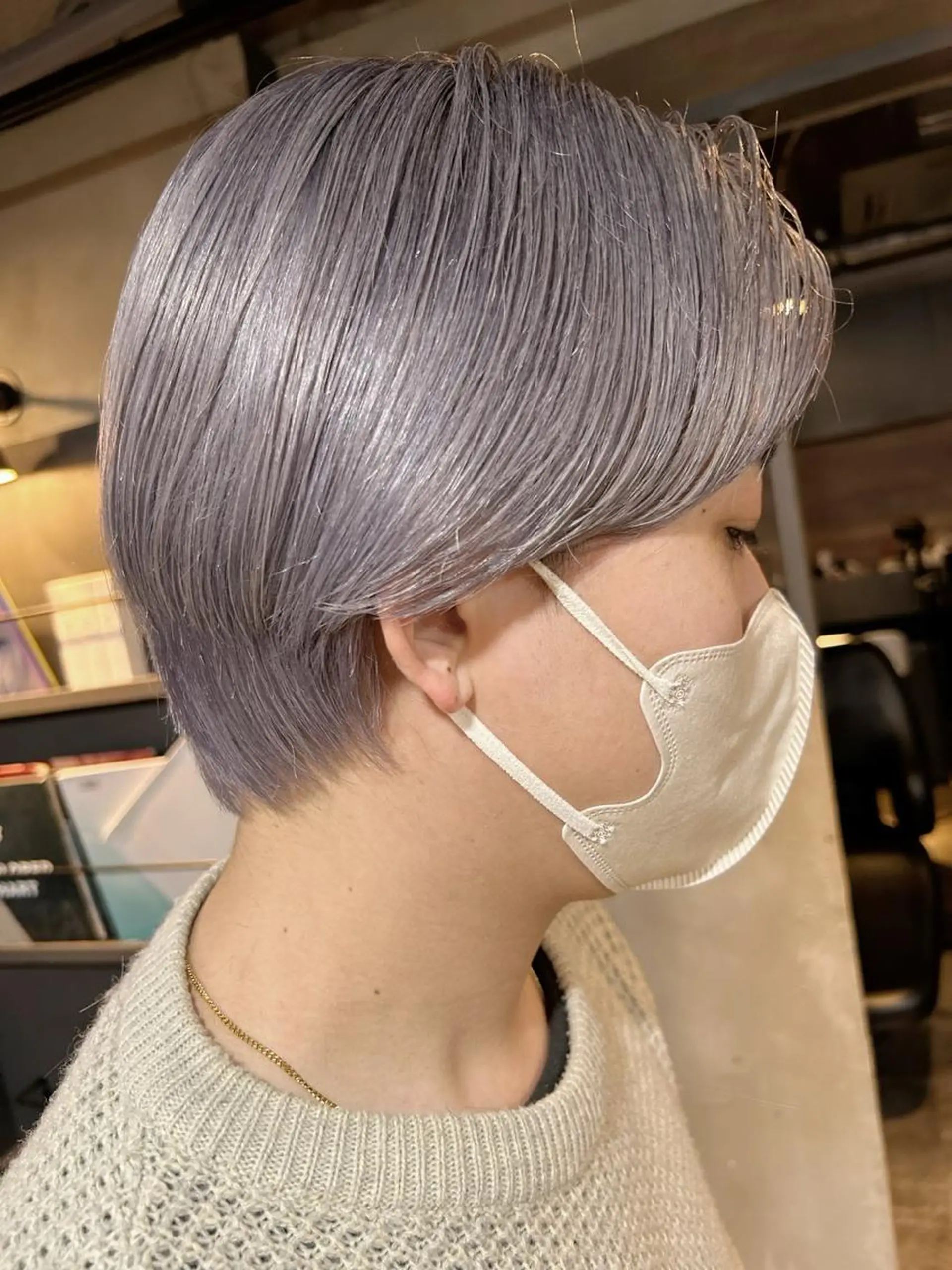 ショート カラー ヘアカラー yoriダブルカラー 代表すがわらのヘアスタイル