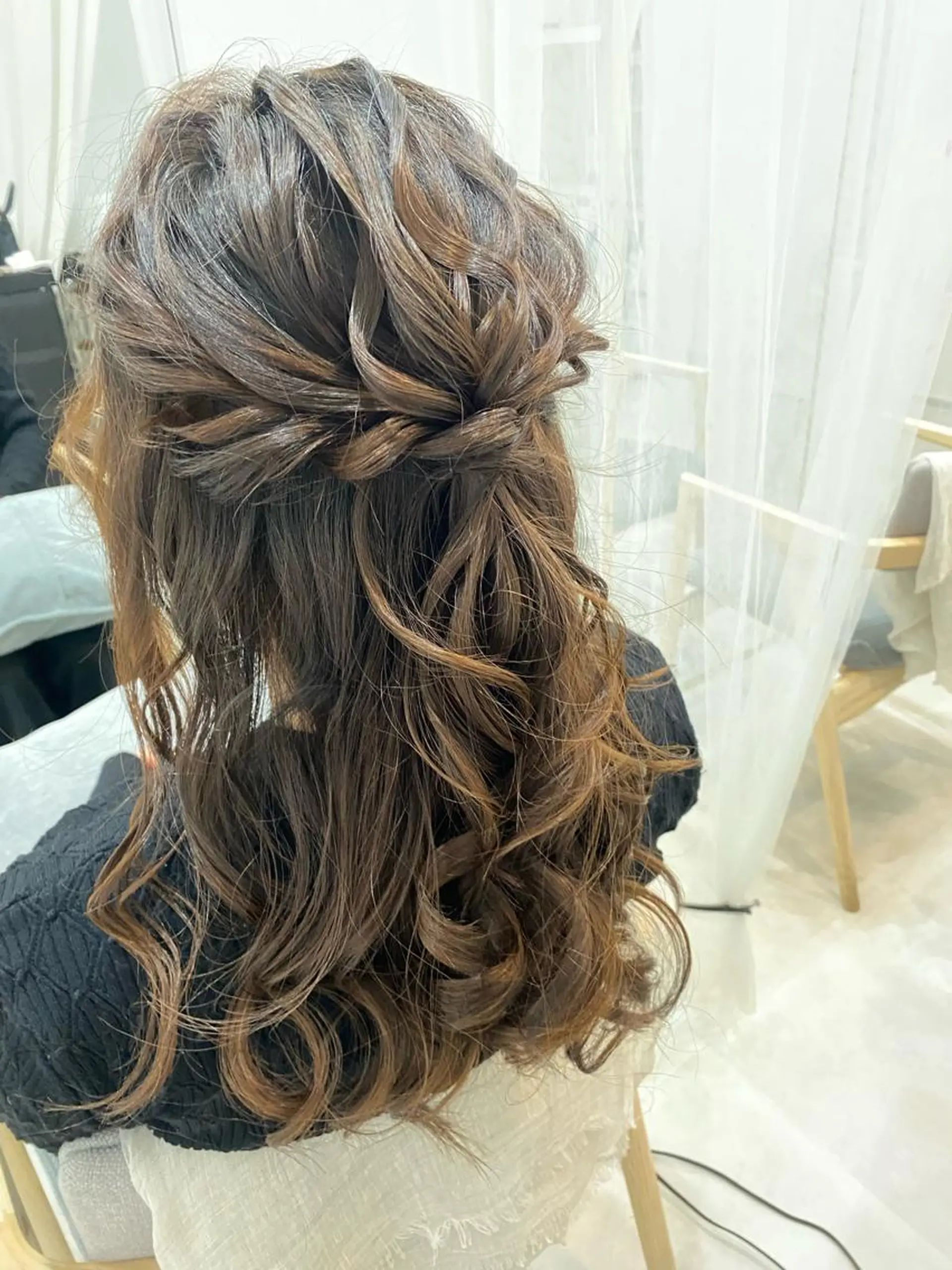 ヘアアレンジ いわい せよりのマツエク・マツパデザイン