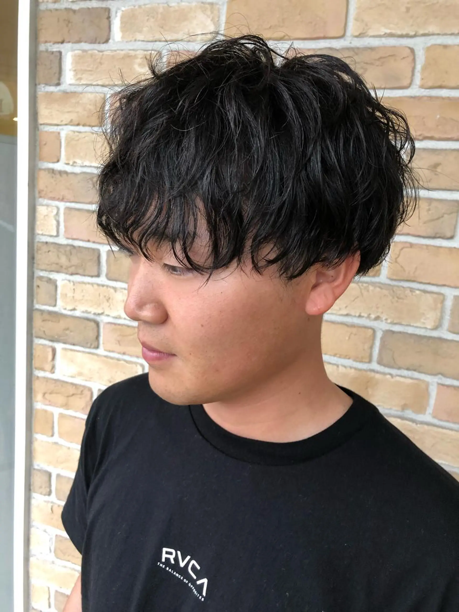 ショート カラー パーマ ヘアアレンジ メンズ ❣️倉敷❣️美髪 カラー能登一成のヘアスタイル