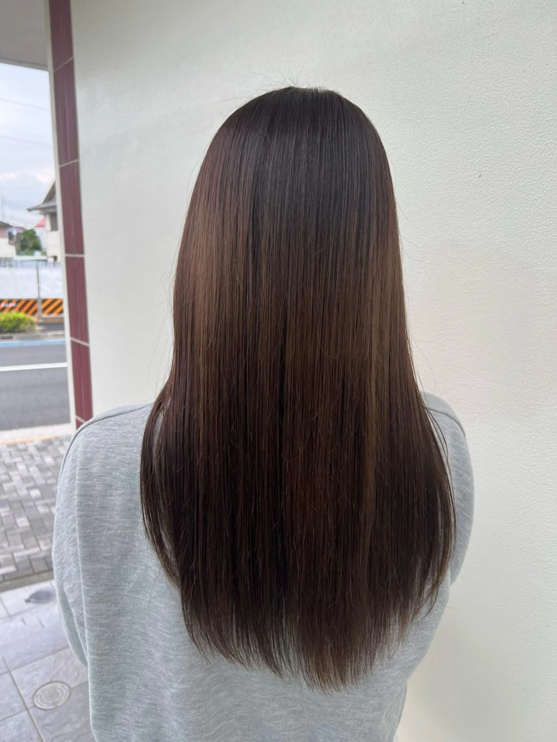 ロング トリートメント かわの ももな 💜ྀིのヘアスタイル