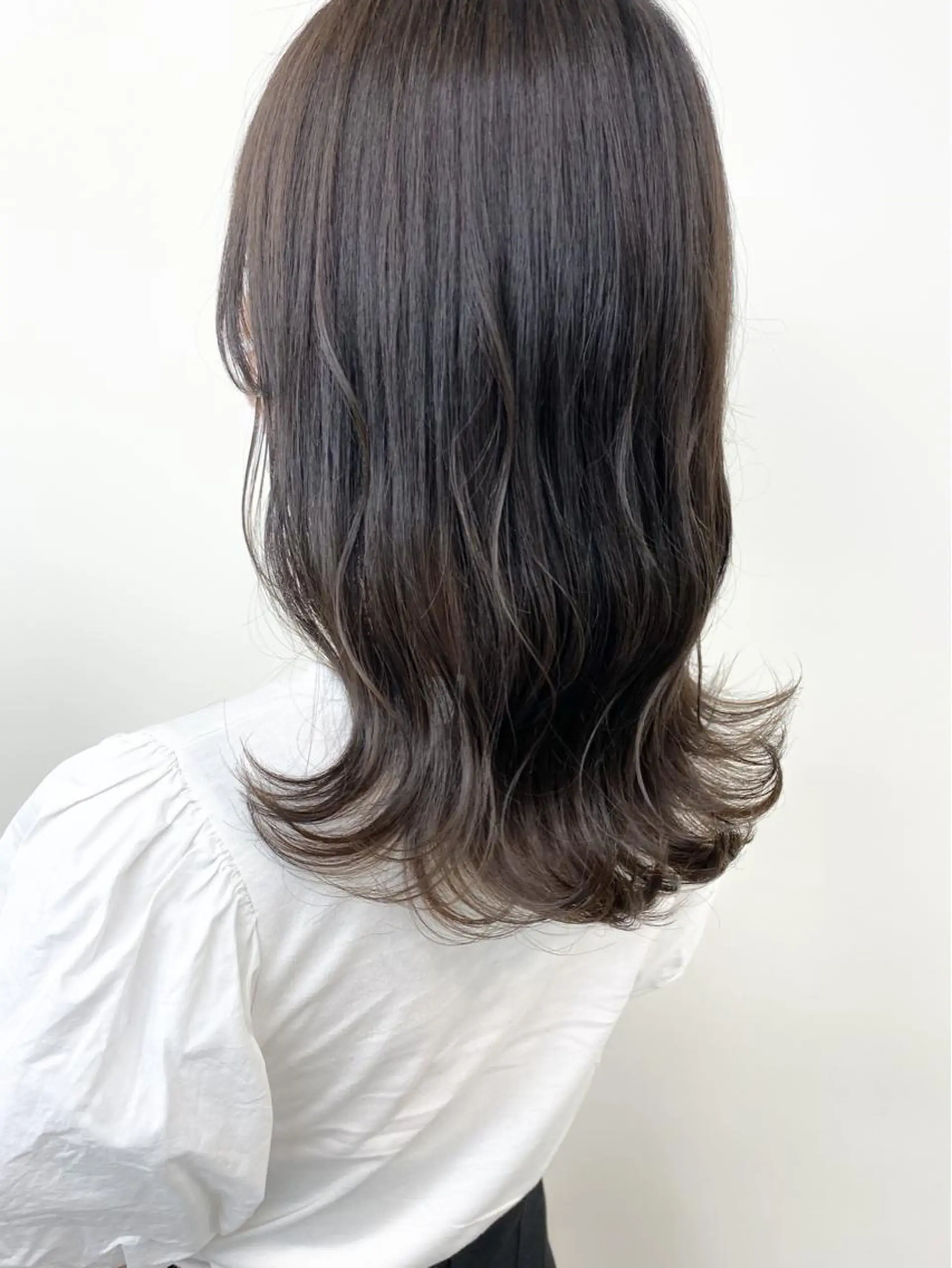 セミロング カラー ベージュカラー 透明感カラー カット ヘアカラー トリートメント 丹羽 隼人/髪質改善 /韓国ヘア🇰🇷のヘアスタイル