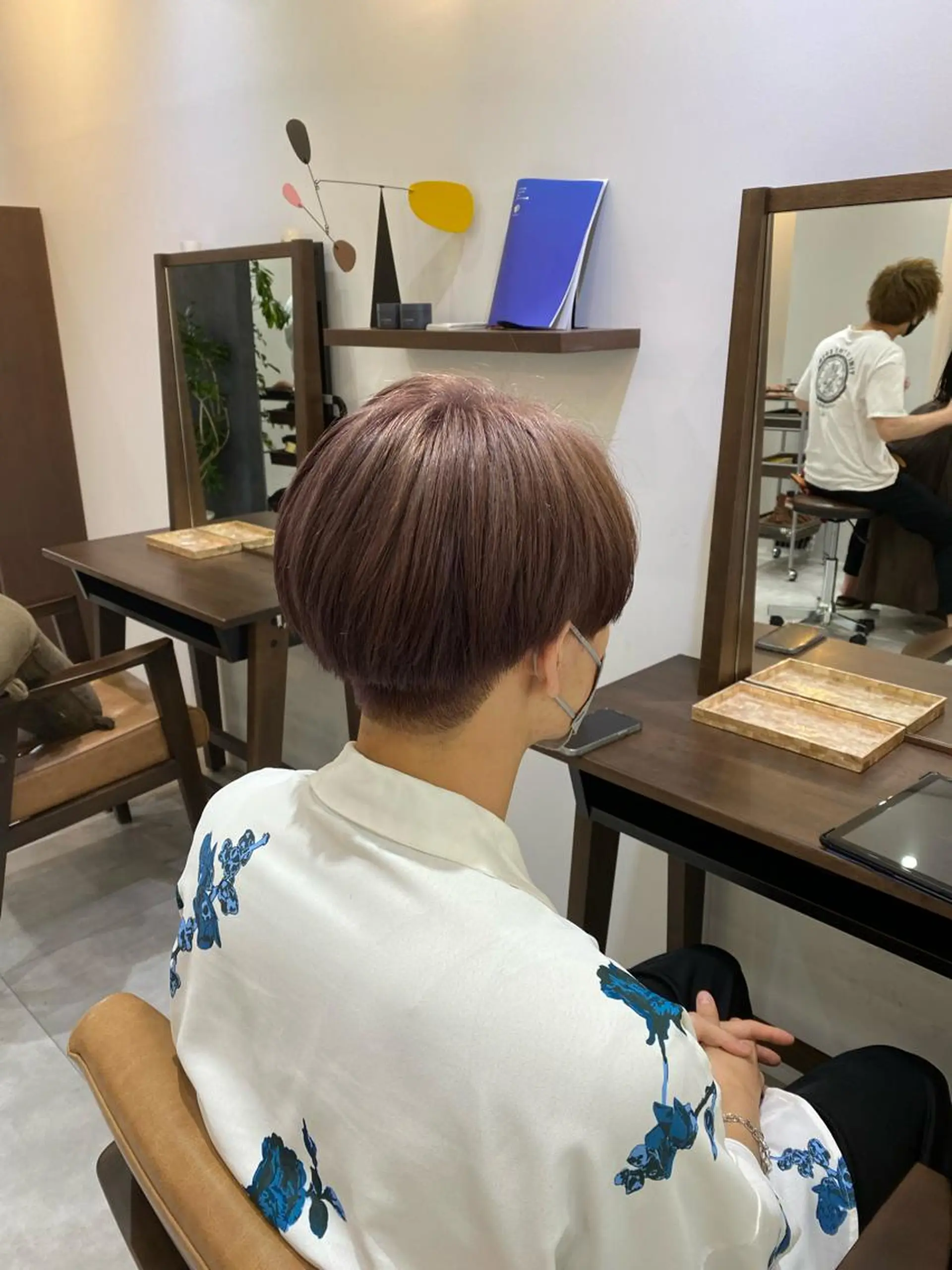 カラー ヘアアレンジ メンズ re naのヘアスタイル