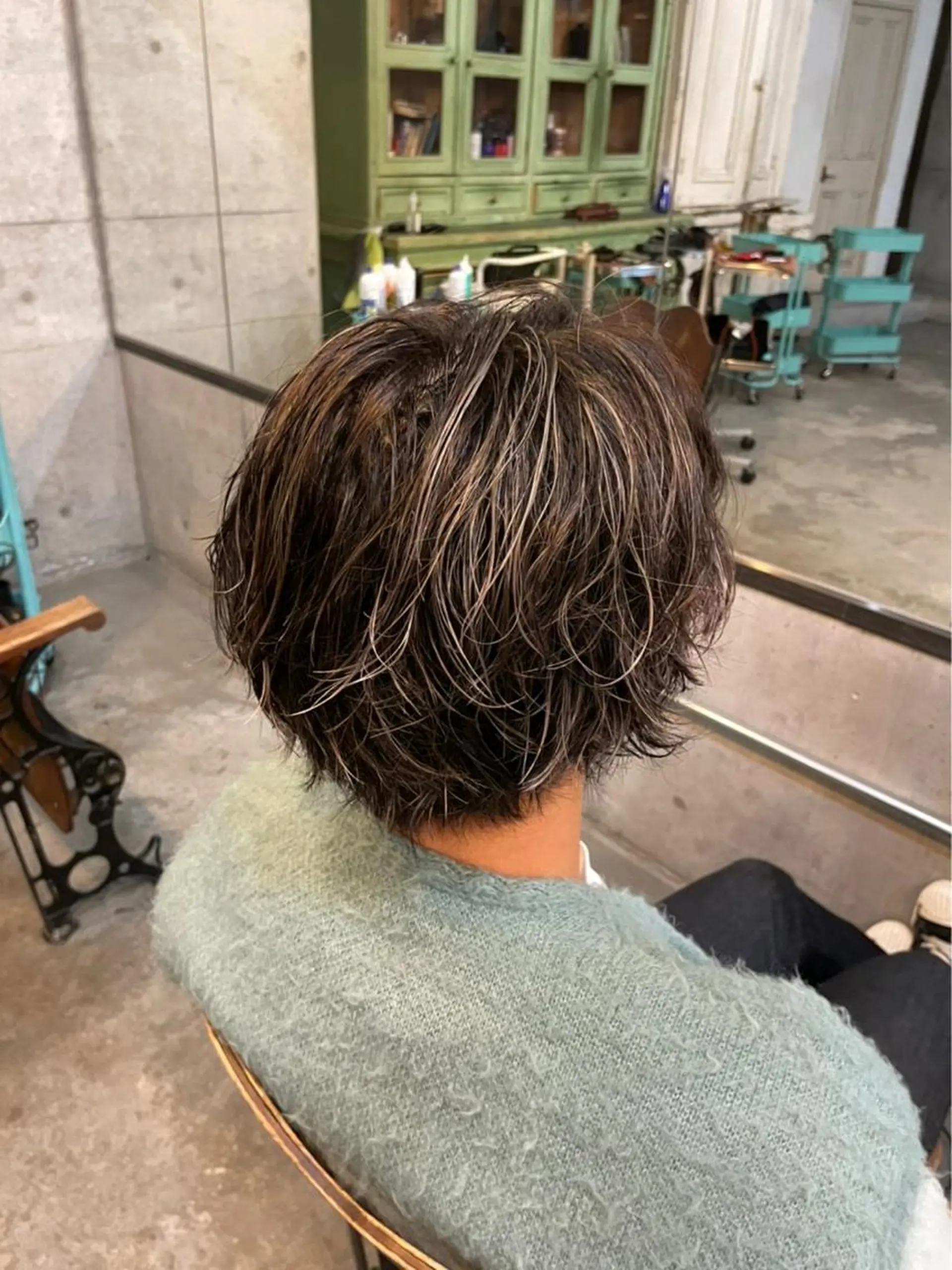 ショート カラー メンズ メンズブリーチ メンズメッシュ ブリーチ メッシュ kimika🥑 メンズ/髪質改善のその他イメージ