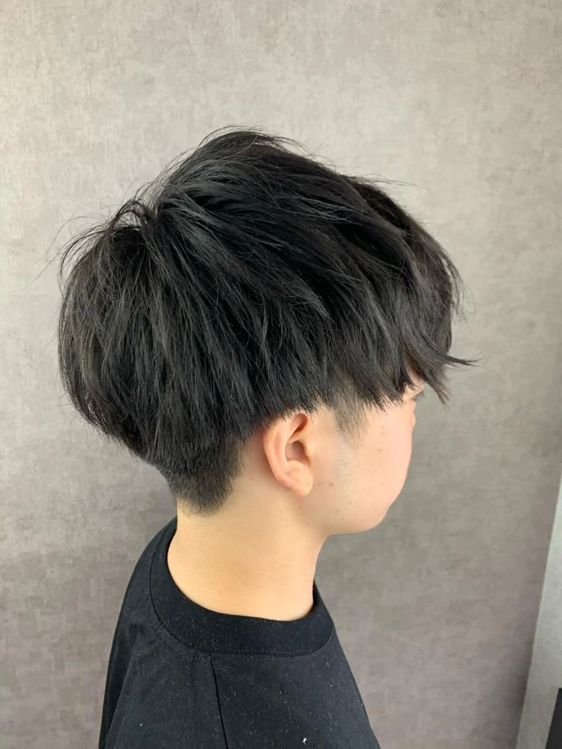 ショート メンズ マッシュ 刈り上げ メンズ専門 中島俊【朝霞】のヘアスタイル