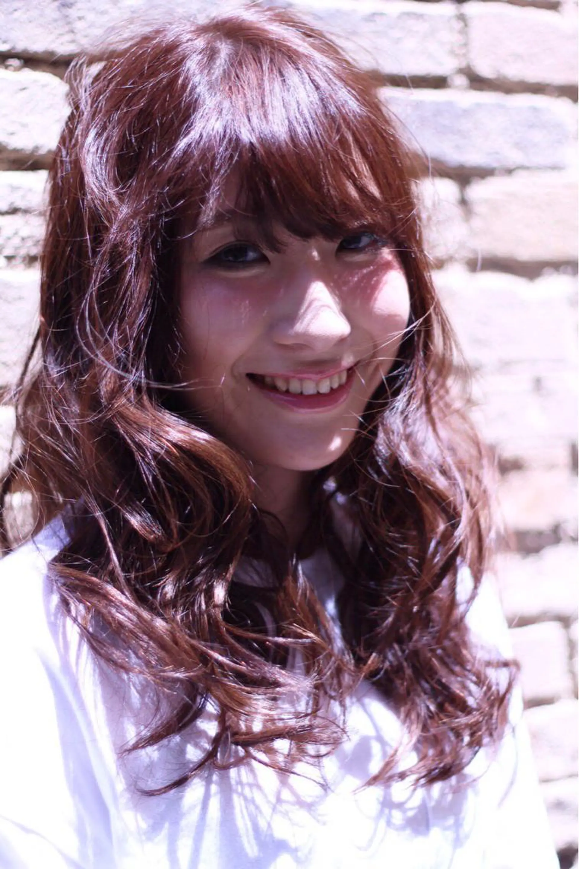 ロング カラー ヘアカラー ポ コのヘアスタイル