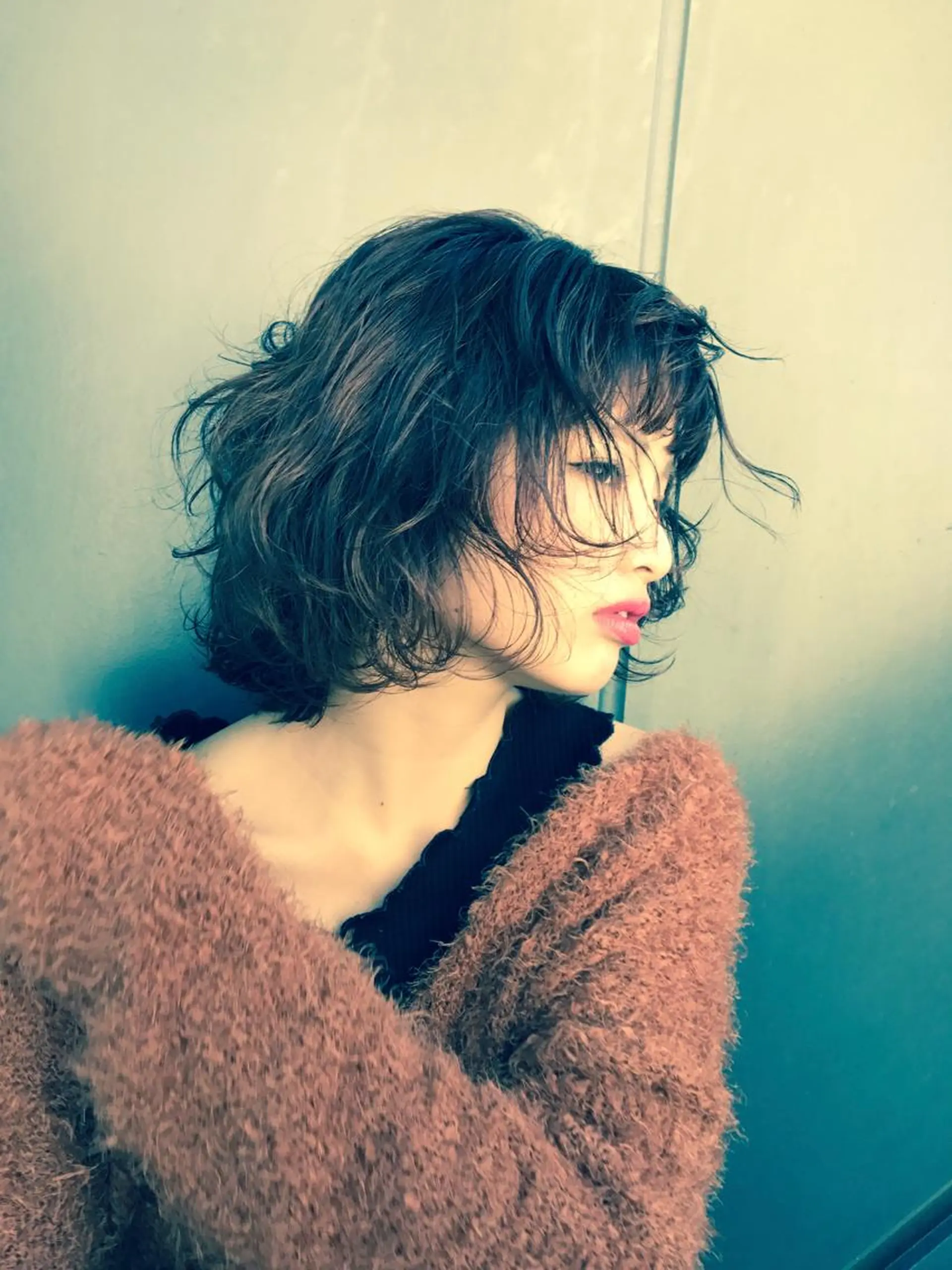 ショート カラー ヘアカラー トリートメント ヘアセット 🍃柔らかヘアー田中 瑞希🍃のヘアスタイル