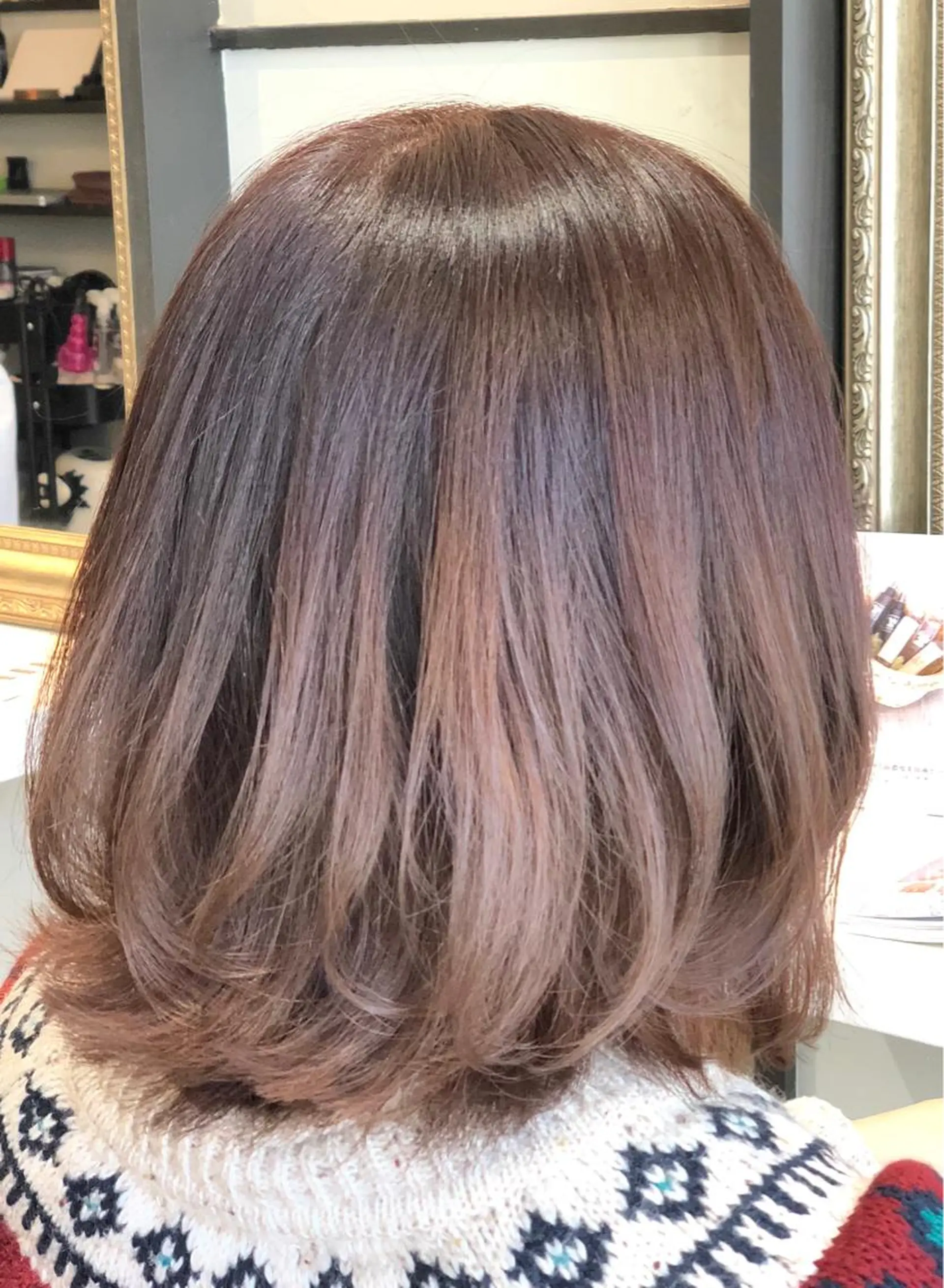 ミディアム カラー グラデーションカラー ヘアカラー トリートメント wavi hair所属・後藤 ユウキ/髪質改善🫧のヘアスタイル