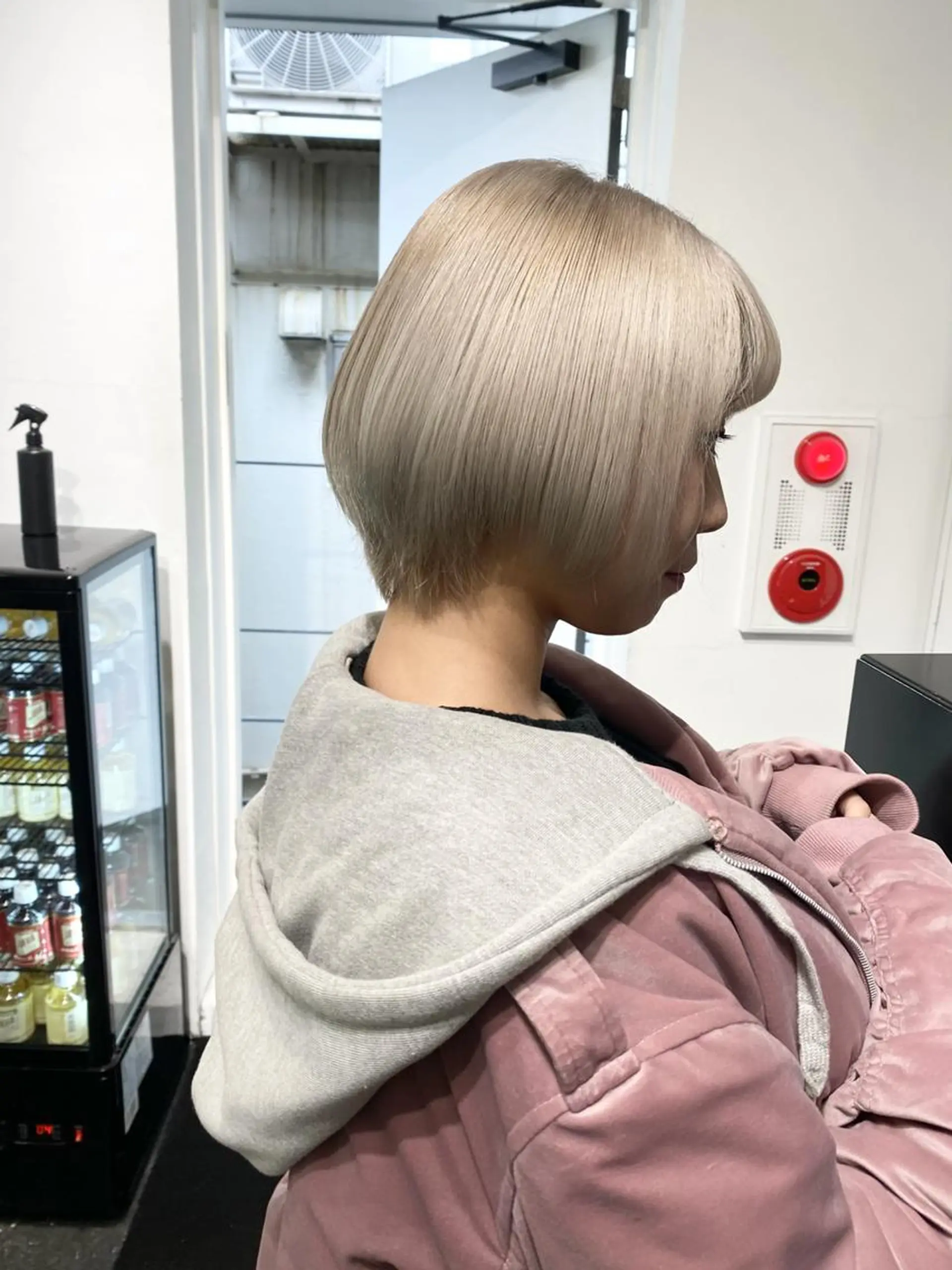 カラー サイレント美容師 アイリィのヘアスタイル