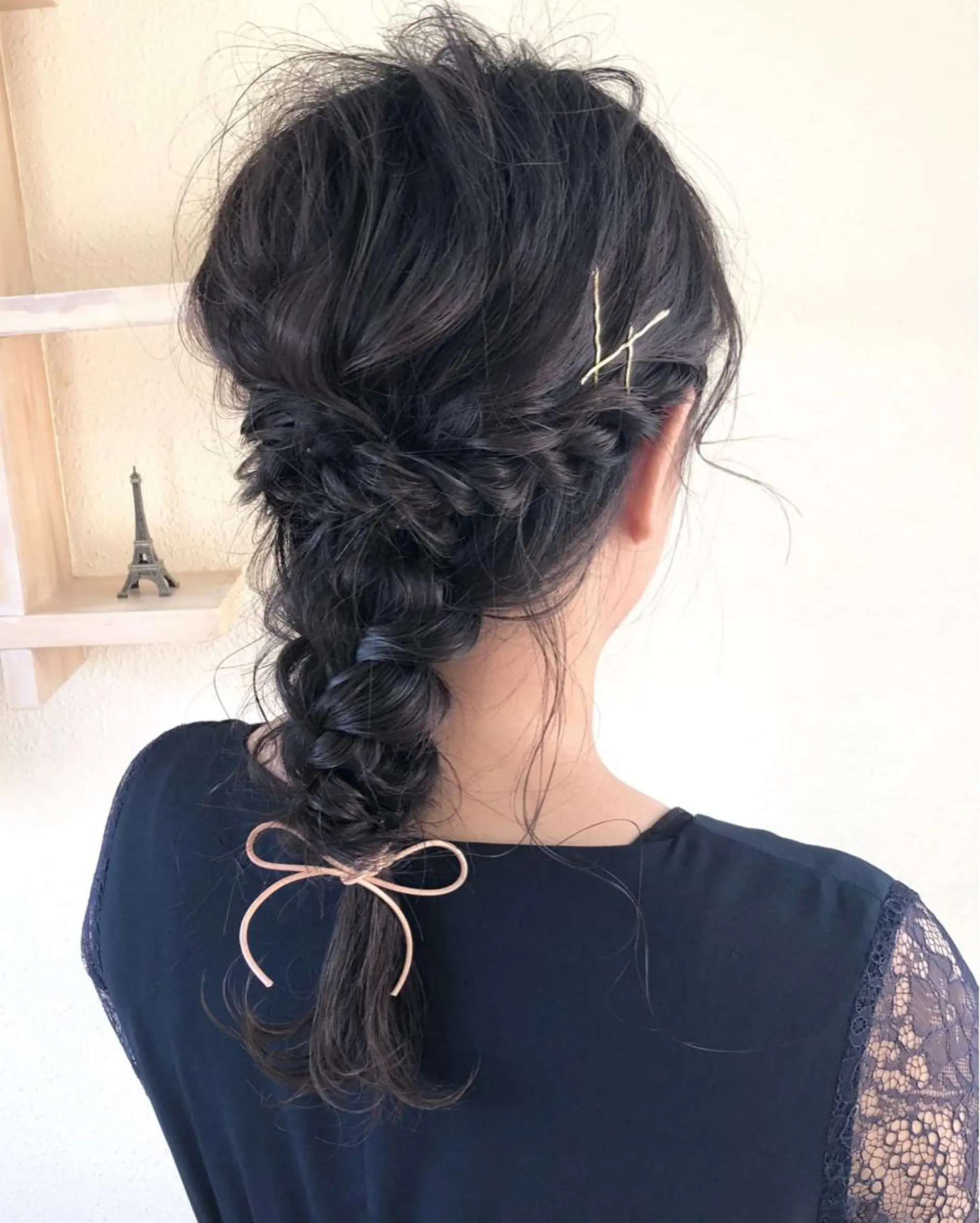 ロング 中川 茜里のヘアスタイル