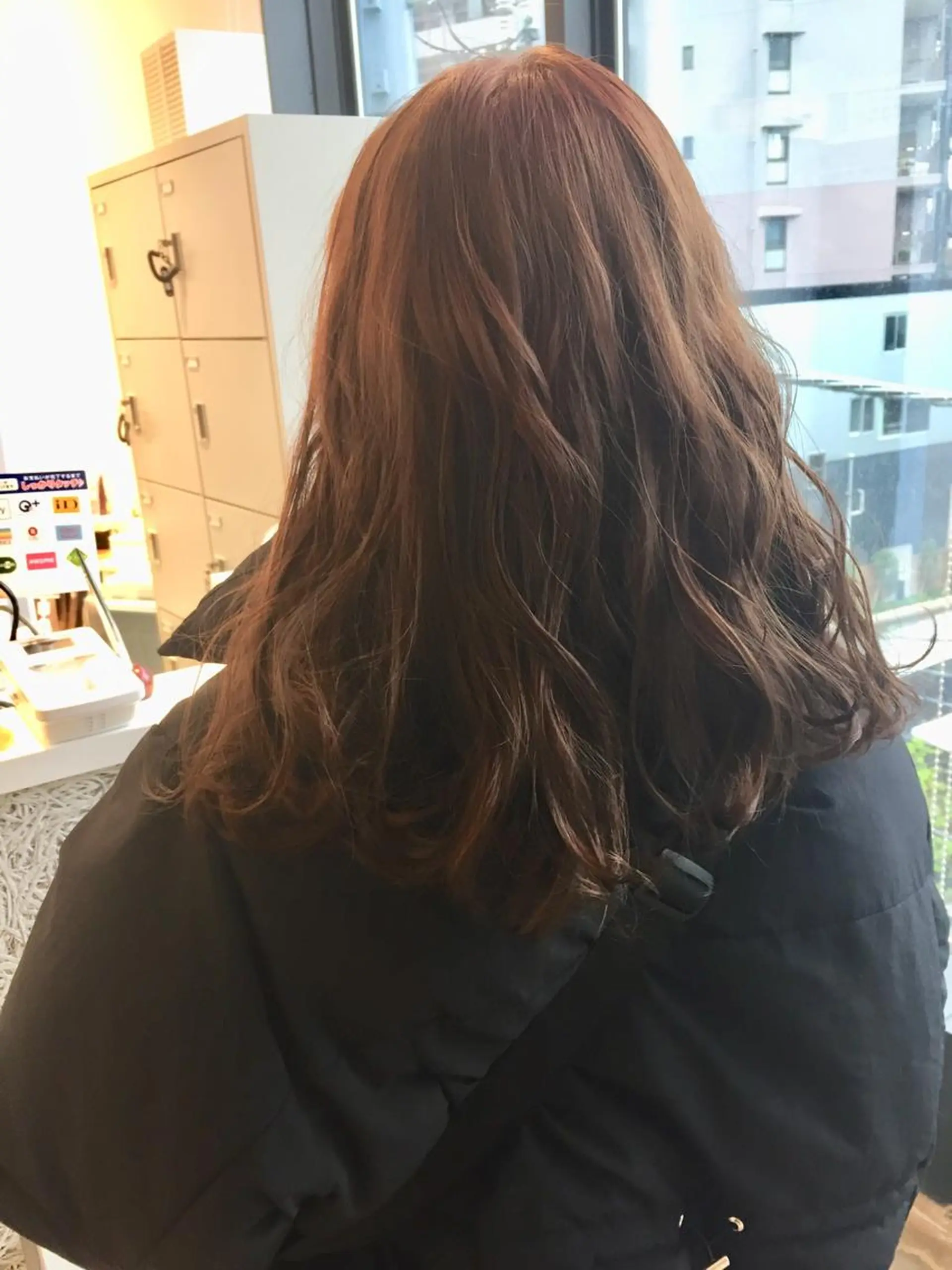セミロング カット ヘアカラー トリートメント ヘッドスパ 所渉/韓国レイヤー /ウルフカットのヘアスタイル