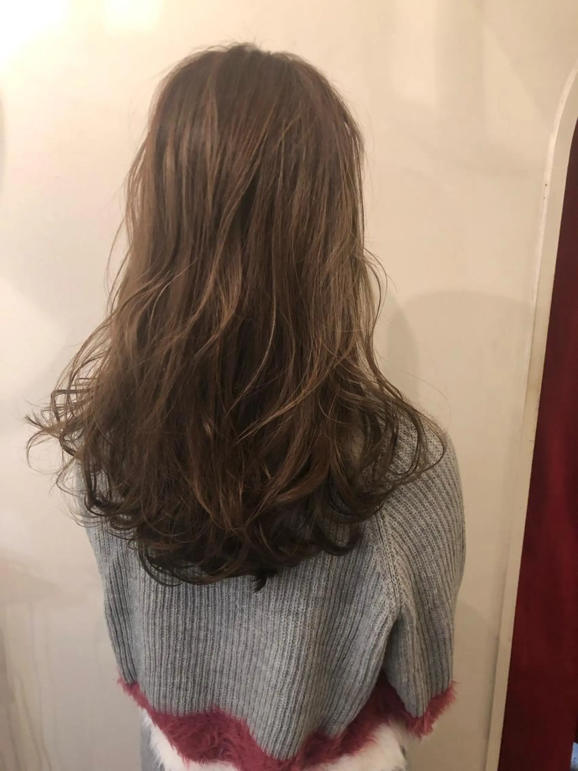 ロング カット ヘアカラー ＨＩ ROのヘアスタイル