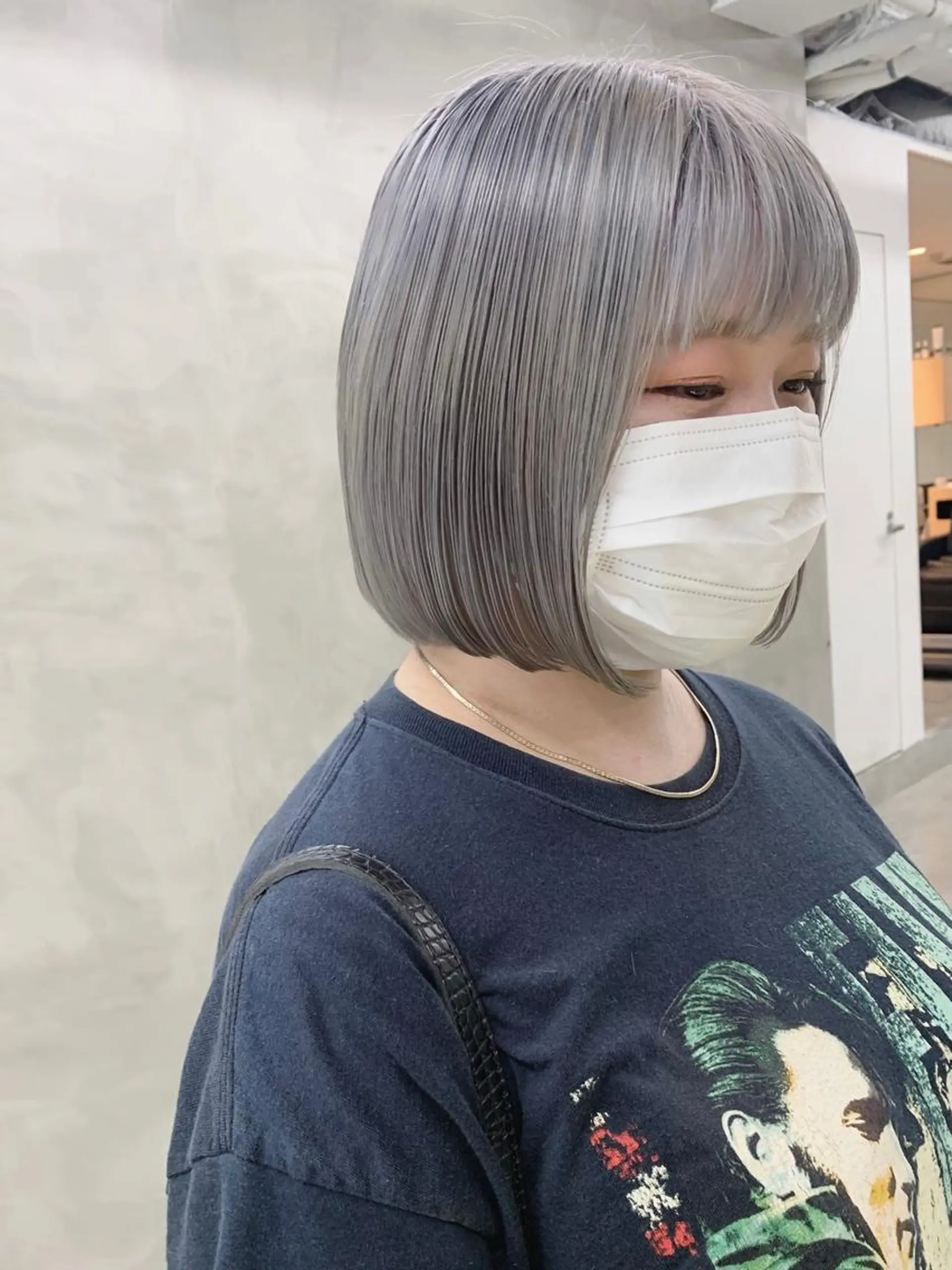 ミディアム カラー suu所属・🐝 hachi🐝のヘアスタイル
