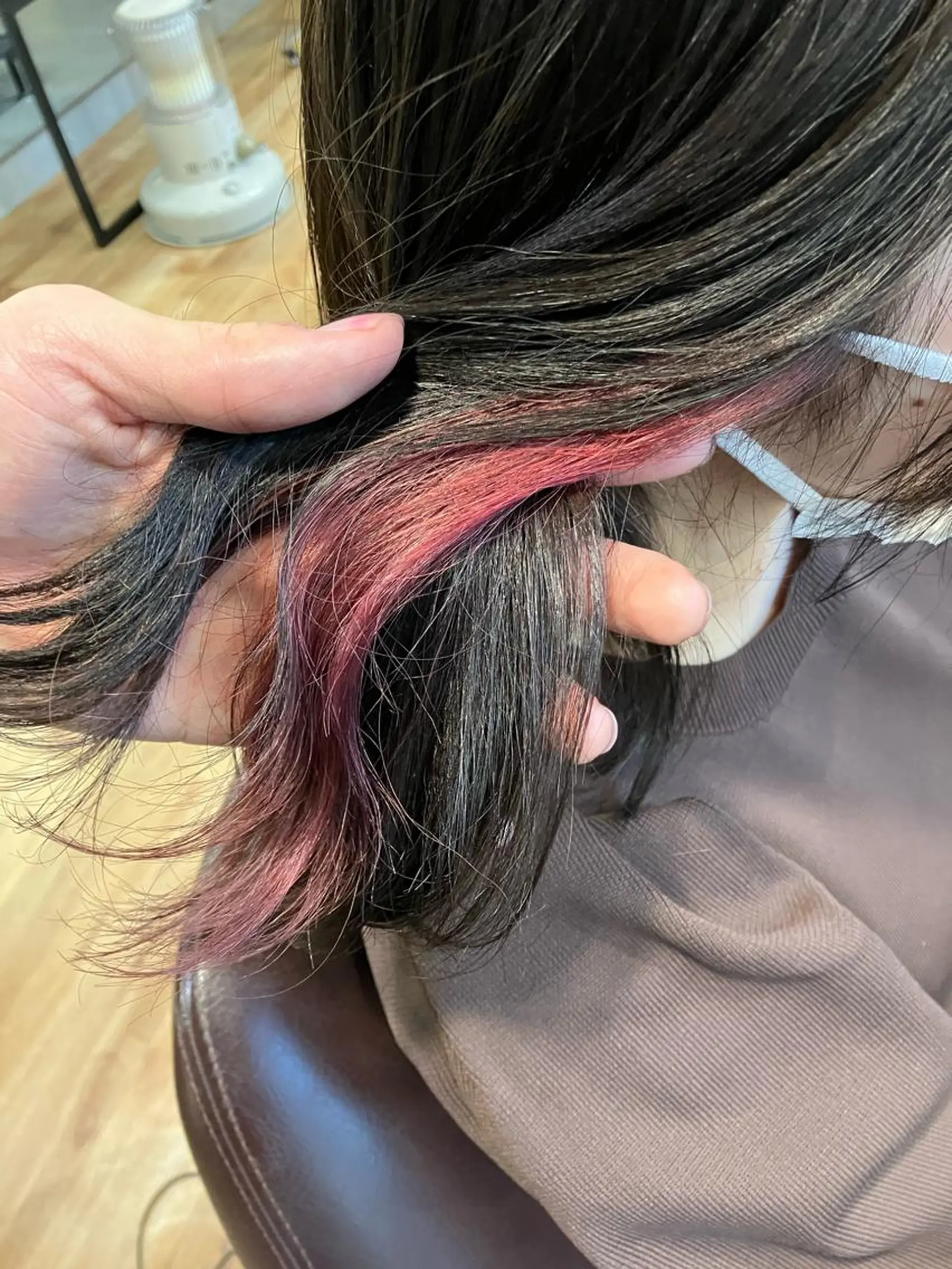 ミディアム カラー ピンクカラー カット ヘアカラー トリートメント 🍀髪質改善、カラー TAICHI🍀のヘアスタイル