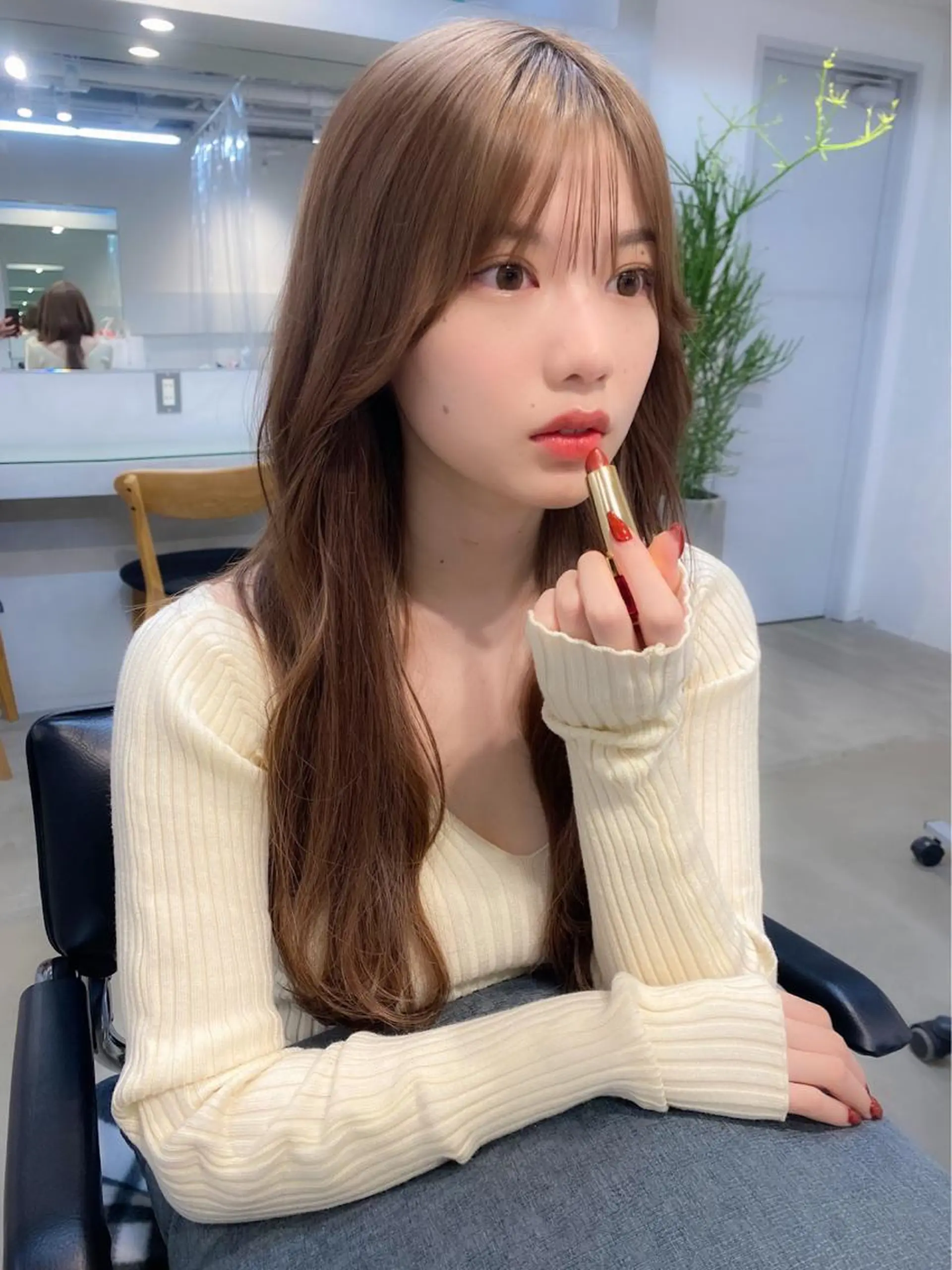 ロング カラー レイヤーカットのプロ 大人ヘア宮森貴志のヘアスタイル