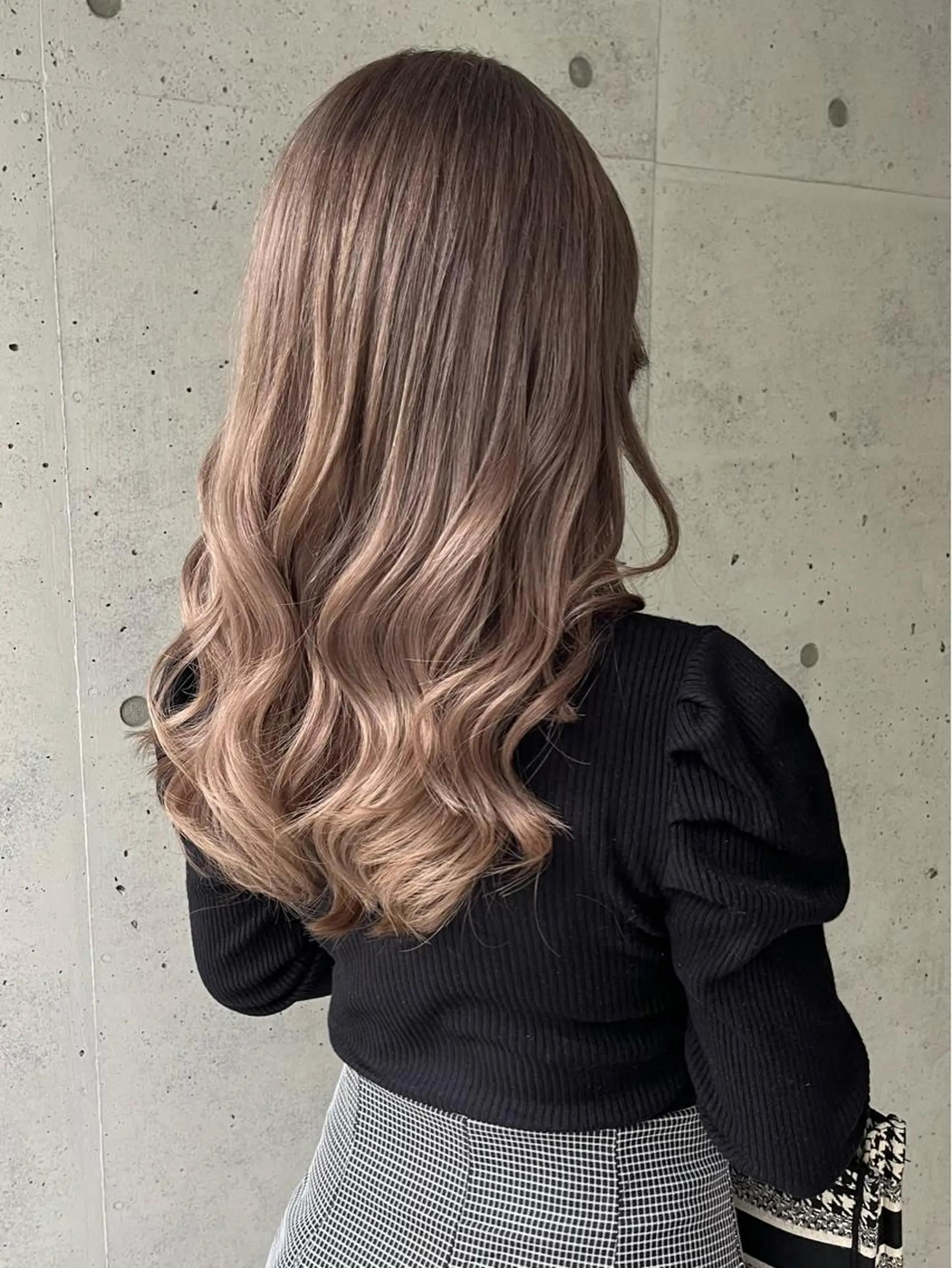 ロング カラー ベージュカラー ハイライト/ショート /ボブ/RYOHEIのヘアスタイル