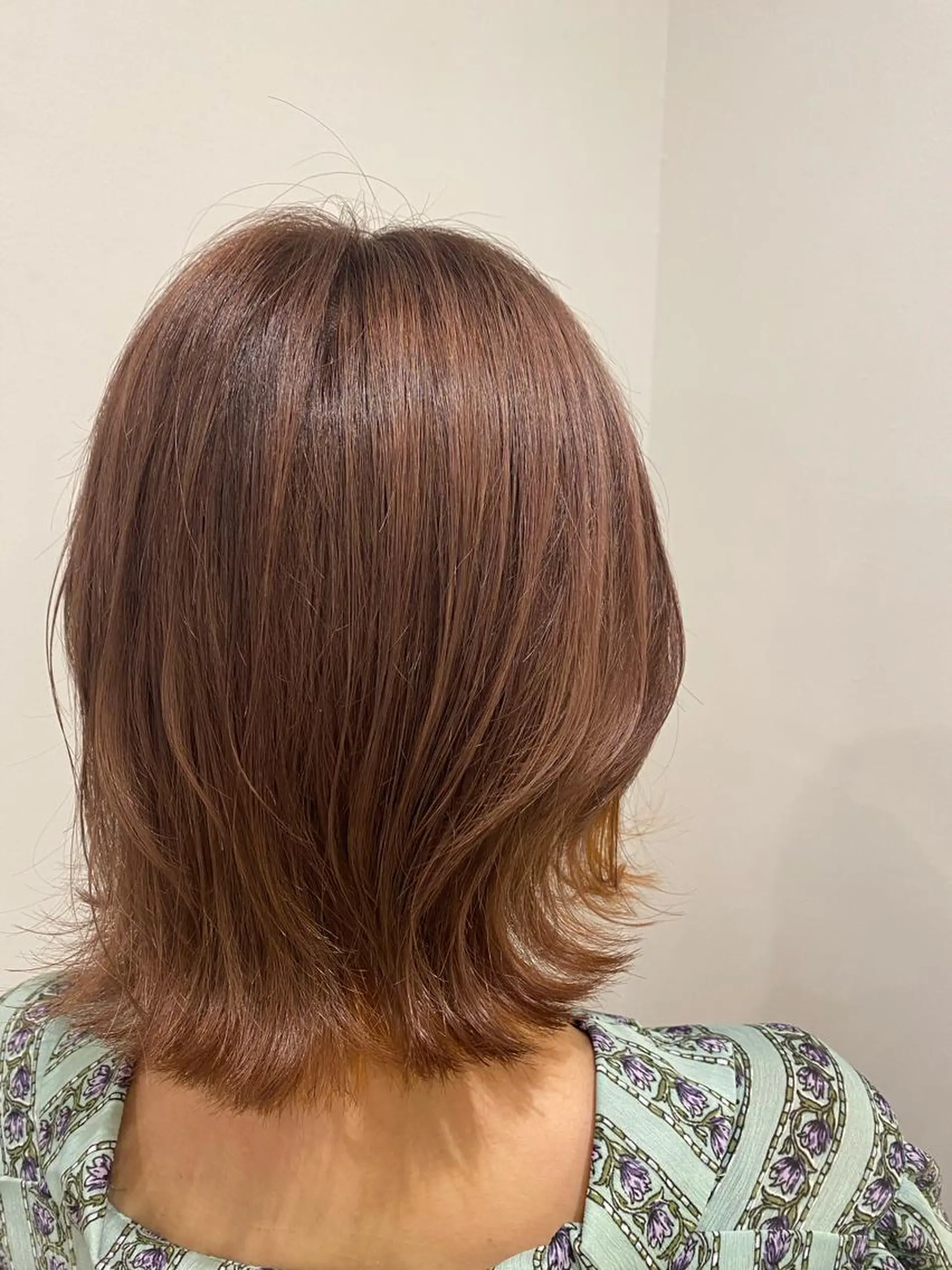 ミディアム カット ヘアカラー トリートメント sail hairのヘアスタイル