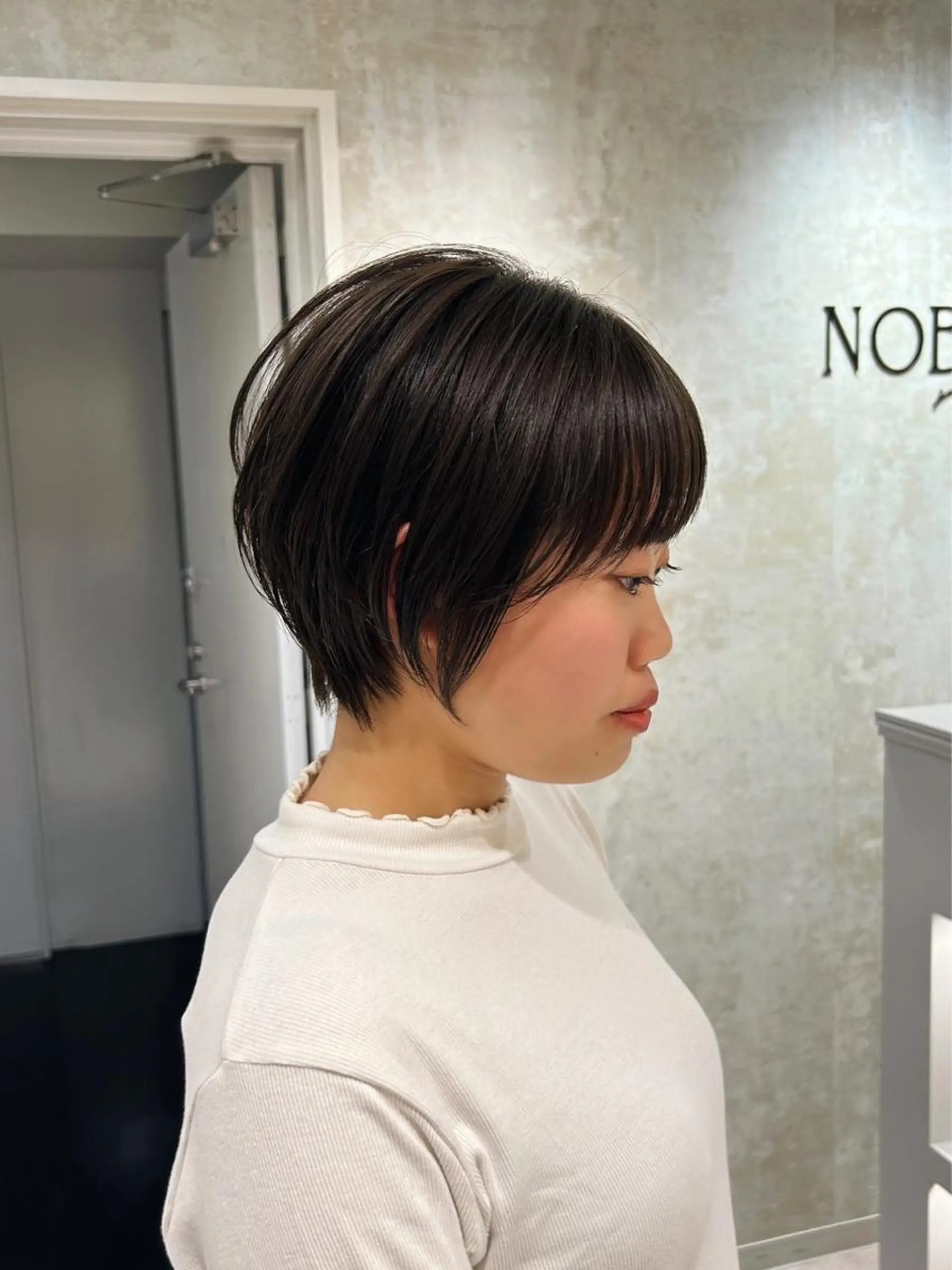 ショート 小野 明日香のヘアスタイル